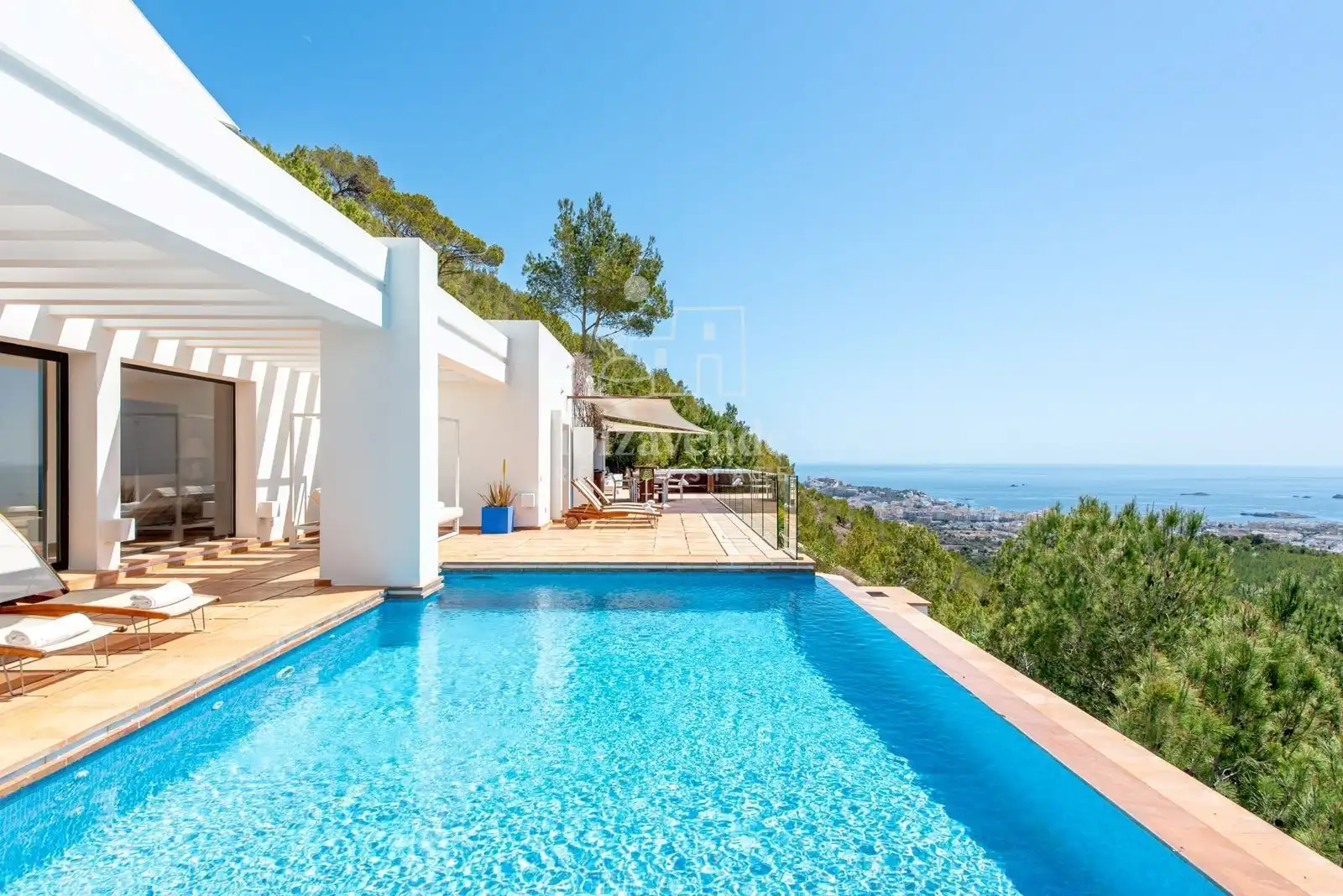 Vista exterior de Casa o chalet de alquiler en Eivissa con Aire acondicionado, Calefacción y Piscina