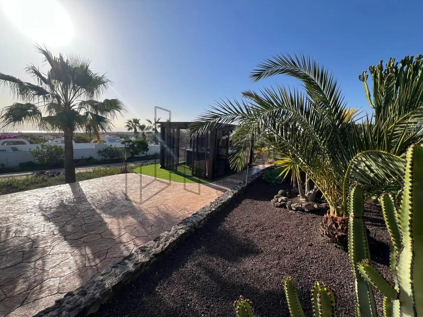 Jardí de Casa o xalet en venda en La Oliva amb Aire condicionat, Jardí privat i Terrassa