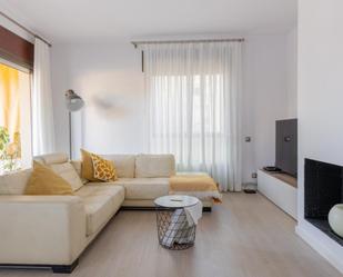 Sala d'estar de Apartament de lloguer en  Barcelona Capital amb Aire condicionat