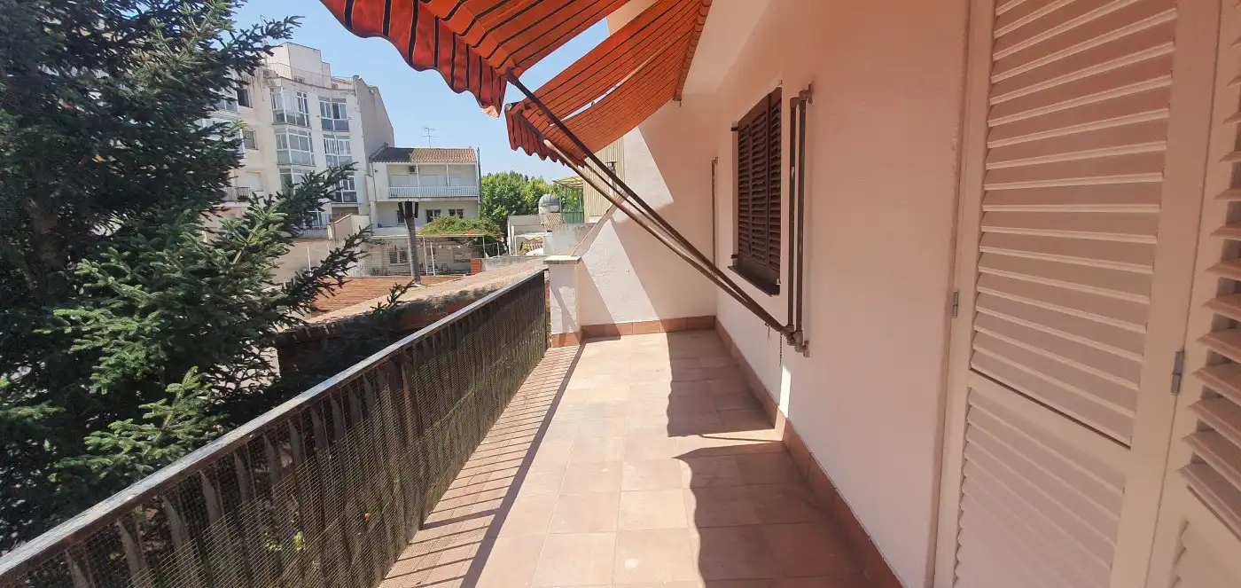 Terrasse von Wohnung zur Miete in Mollerussa mit Klimaanlage, Terrasse und Möbliert