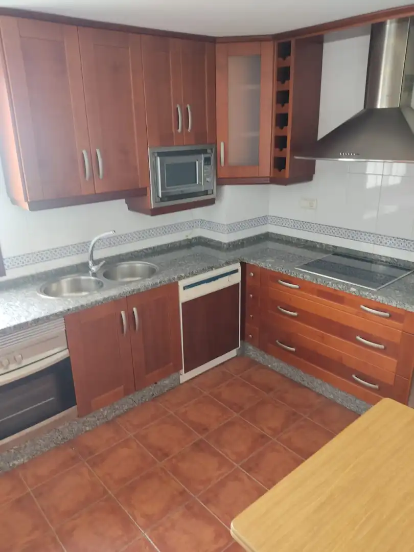 Kitchen of Apartments for rent in Almendralejo  with Air Conditioner, Terrace and Furnished