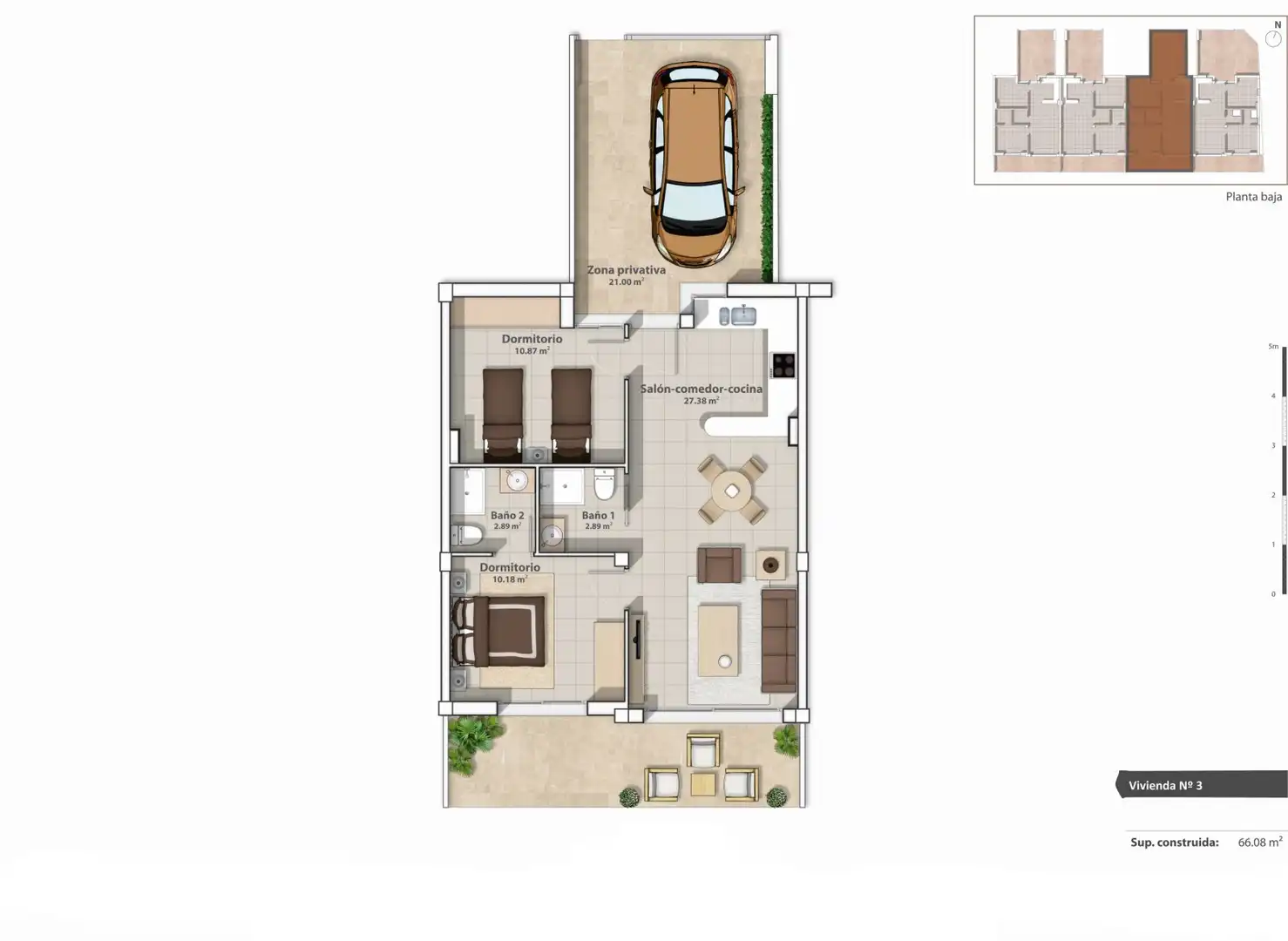 Mini appartamento con terrazza in vendita a Los Peñascos - El Salero - Los Imbernones, imagen 43