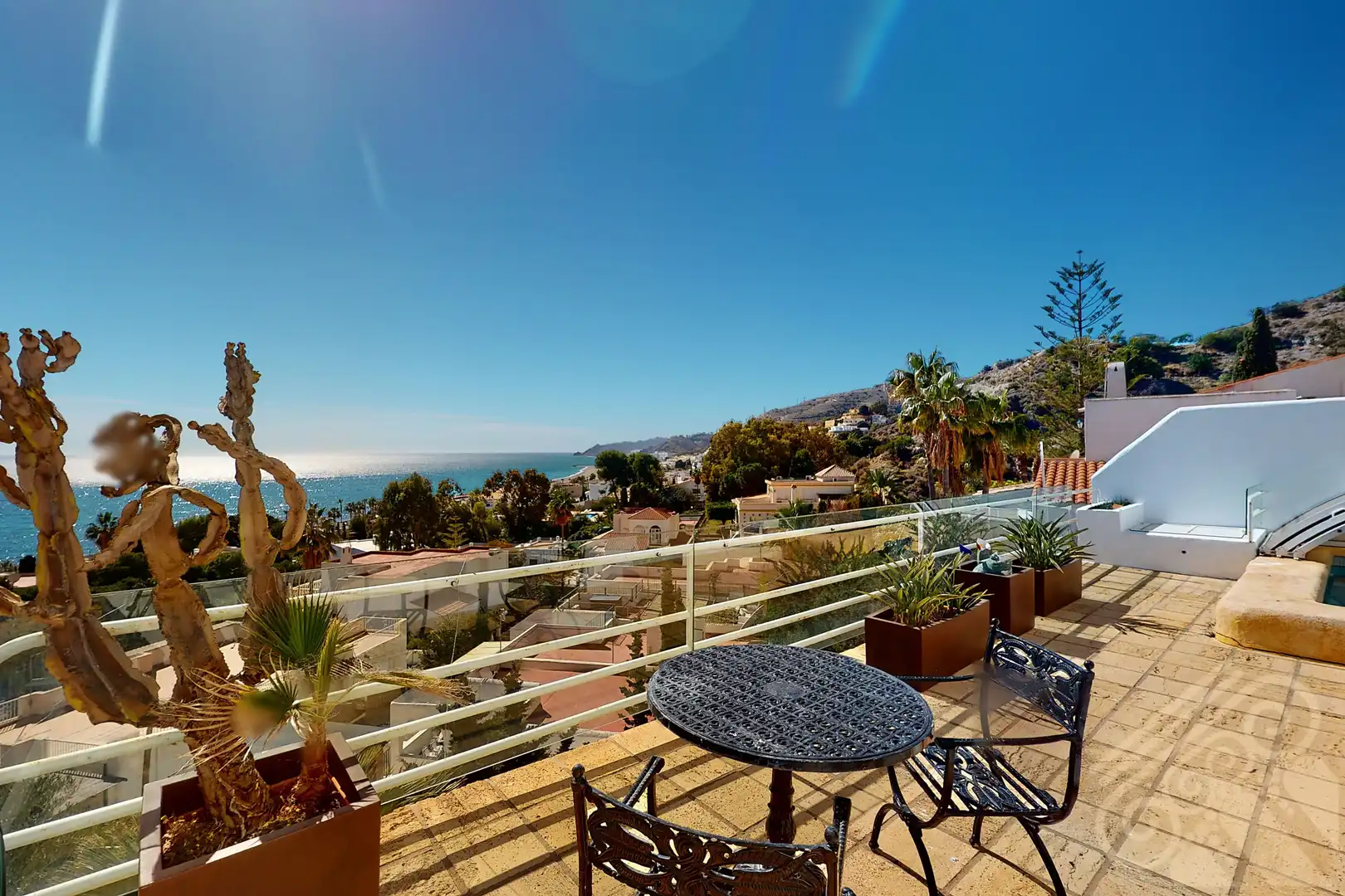 Exterior view of Detached homes for sale in Mojácar  with Air Conditioner, Terrace and Swimming Pool