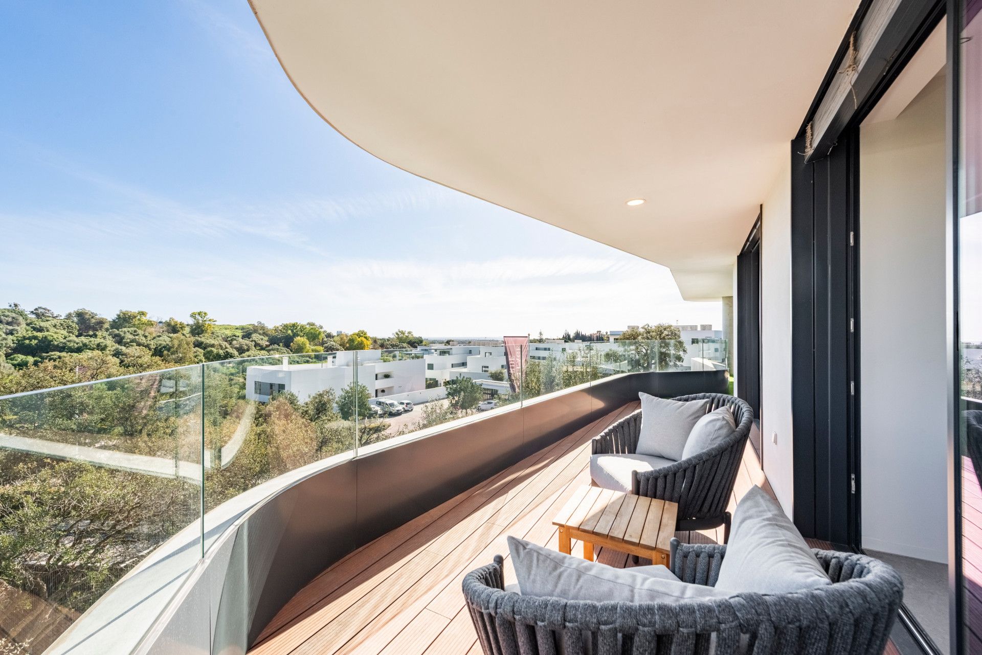 Terrassa de Apartament en venda en Sotogrande amb Aire condicionat, Terrassa i Piscina