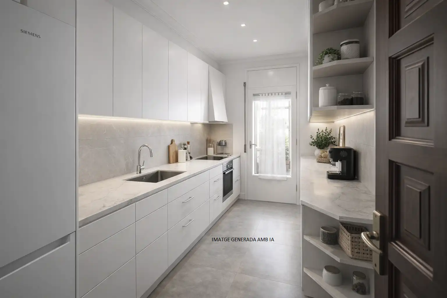 Cocina de Casa o chalet en venta en Mataró con Calefacción y Trastero