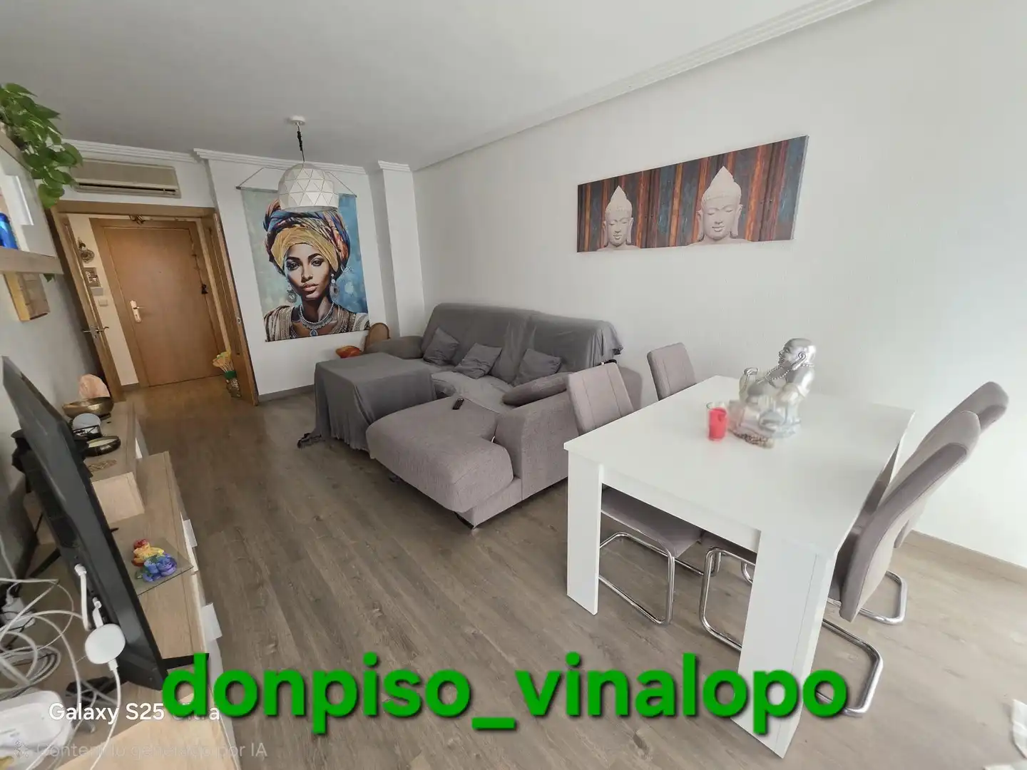 Wohnzimmer von Wohnungen zum Verkauf in Elda mit Klimaanlage und Heizung