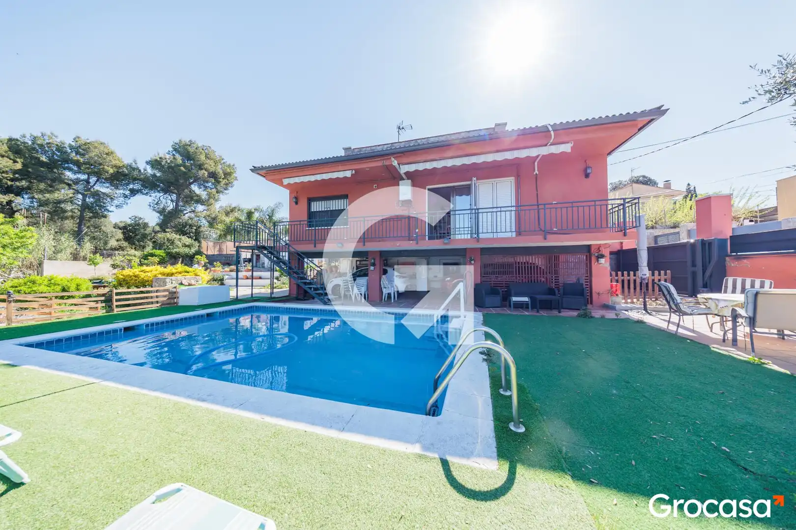 Jardí de Casa o xalet en venda en Terrassa amb Aire condicionat, Calefacció i Jardí privat