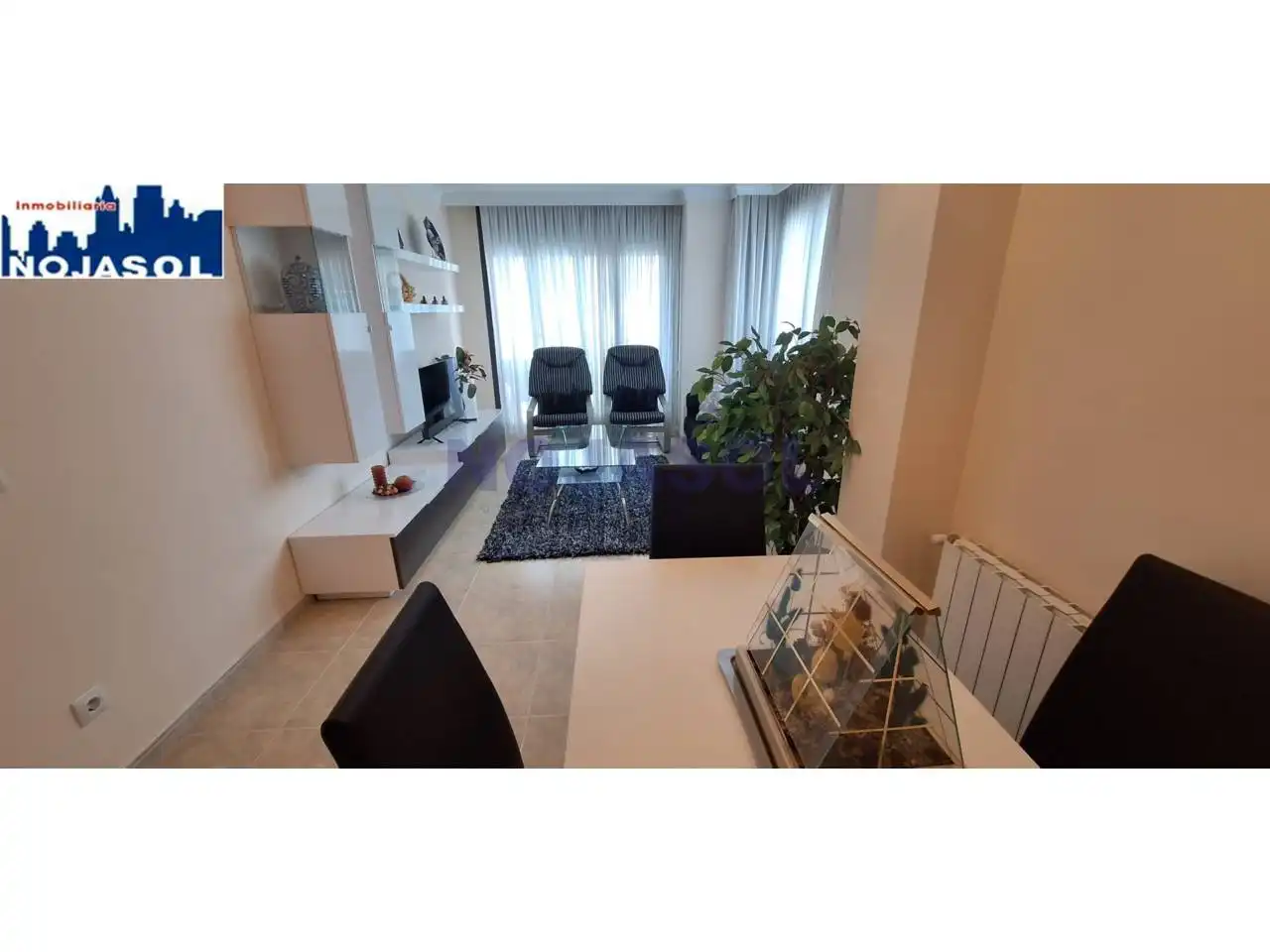 Living room of Flat for rent in Noja  with Heating, Terrace and Furnished