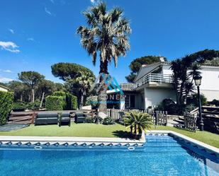 Jardí de Casa o xalet de lloguer en Santa Cristina d'Aro amb Aire condicionat, Parquet i Terrassa