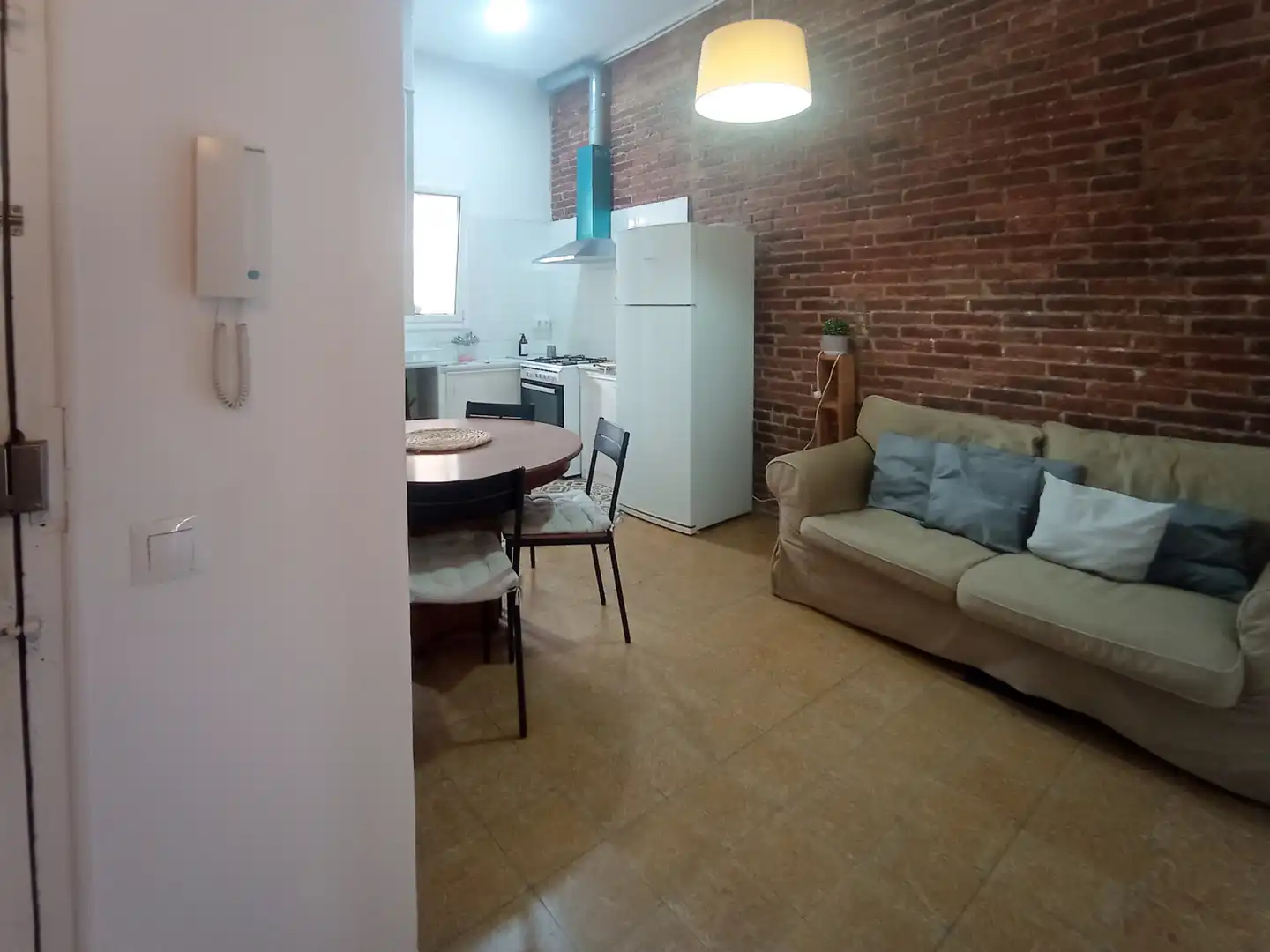 Living room of Flat for sale in Barcelona  with Air Conditioner, Balcony and Alarm