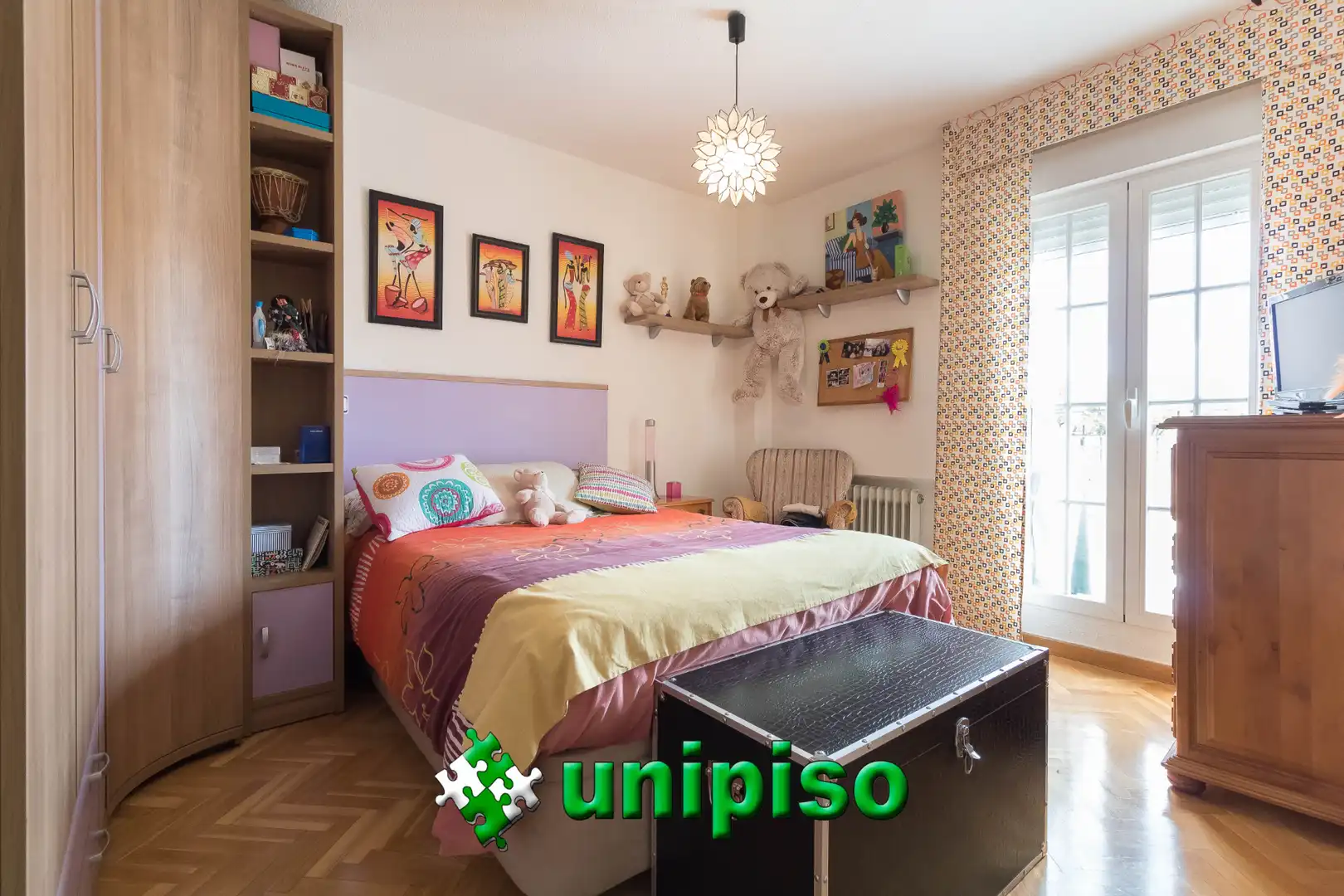 Schlafzimmer von Maisonette zum Verkauf in Leganés mit Klimaanlage, Heizung und Parkett