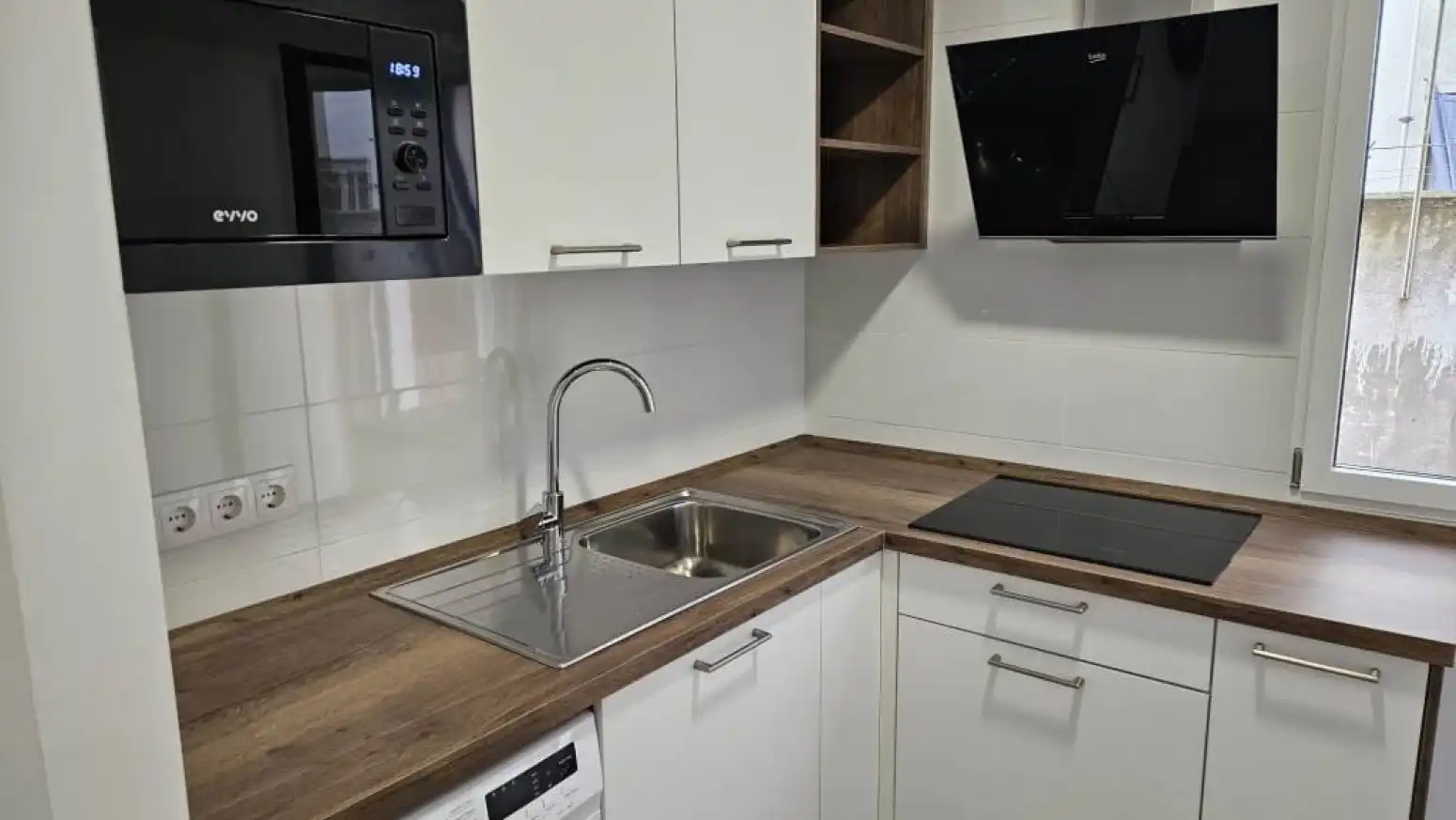Küche von Wohnung zur Miete in Salamanca mit Heizung, Möbliert und Balkon