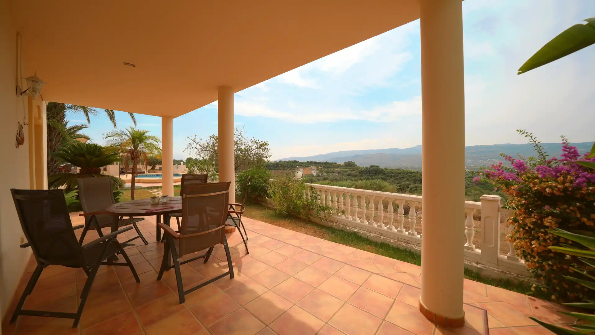 Terrassa de Finca rústica en venda en Moravit - Cap Blanc