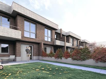 Exterior view of Single-family semi-detached for sale in Villamuriel de Cerrato  with Heating, Private garden and Terrace