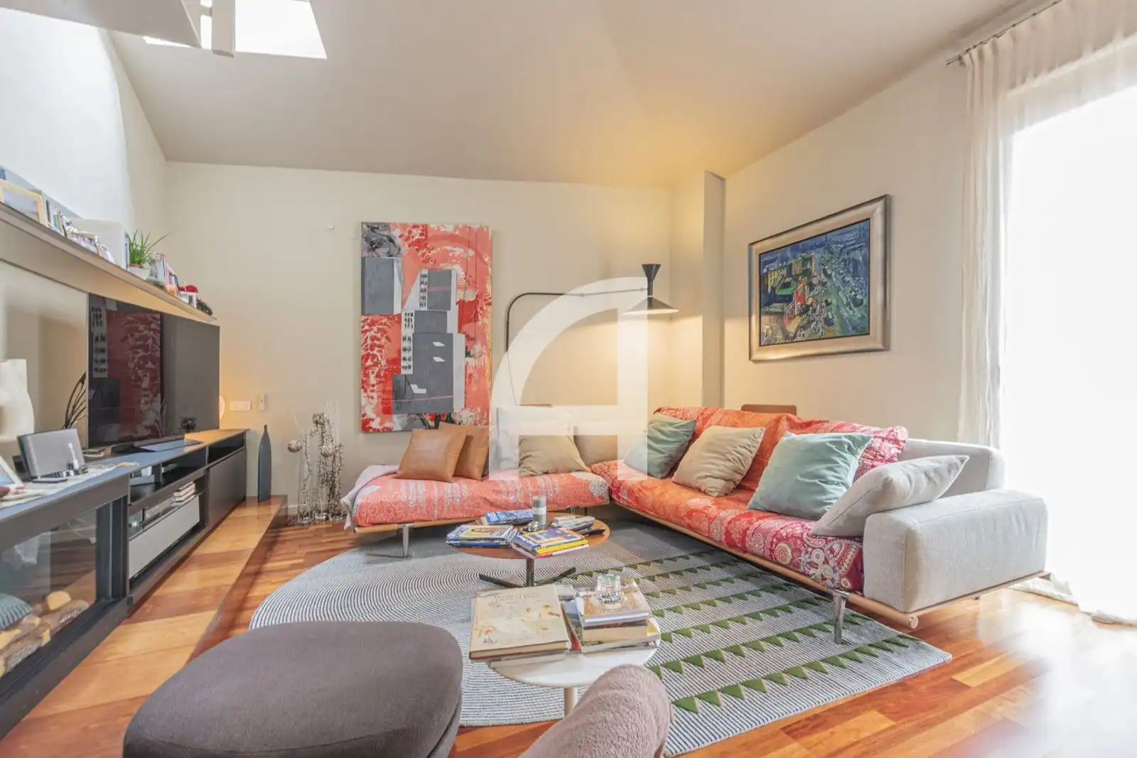 Sala d'estar de Dúplex en venda en Terrassa amb Aire condicionat, Calefacció i Terrassa