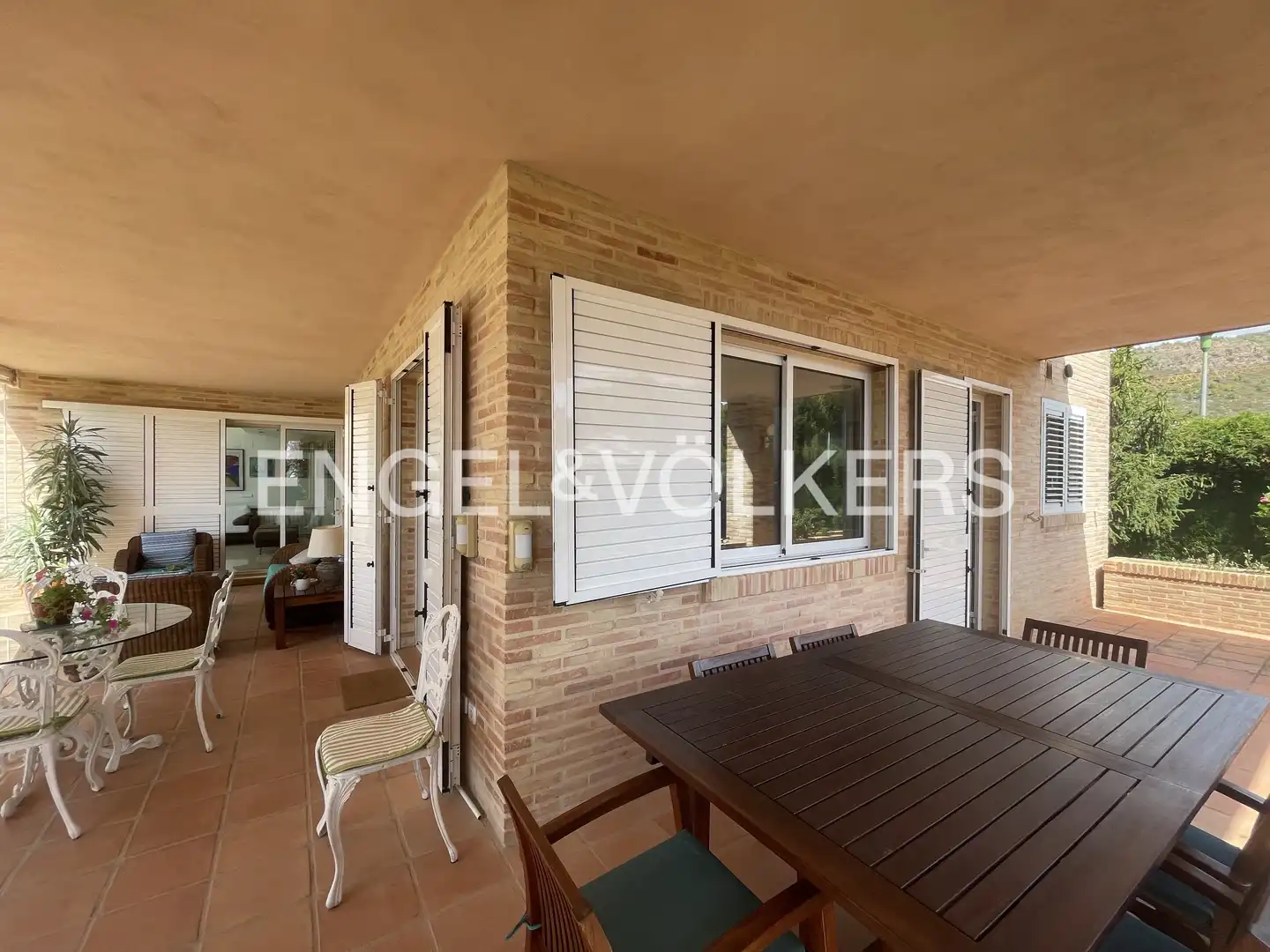 Terraza de Casa o chalet de alquiler en Puçol con Aire acondicionado, Calefacción y Jardín privado