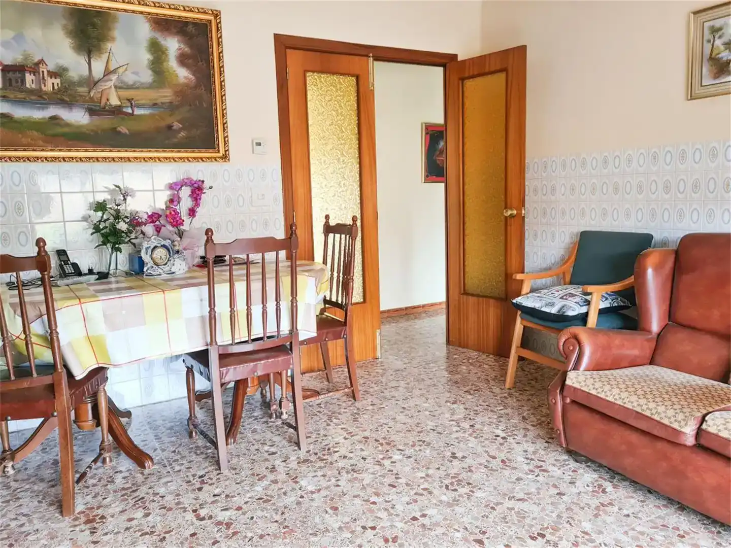 Dining room of Detached homes for sale in Cella  with Balcony