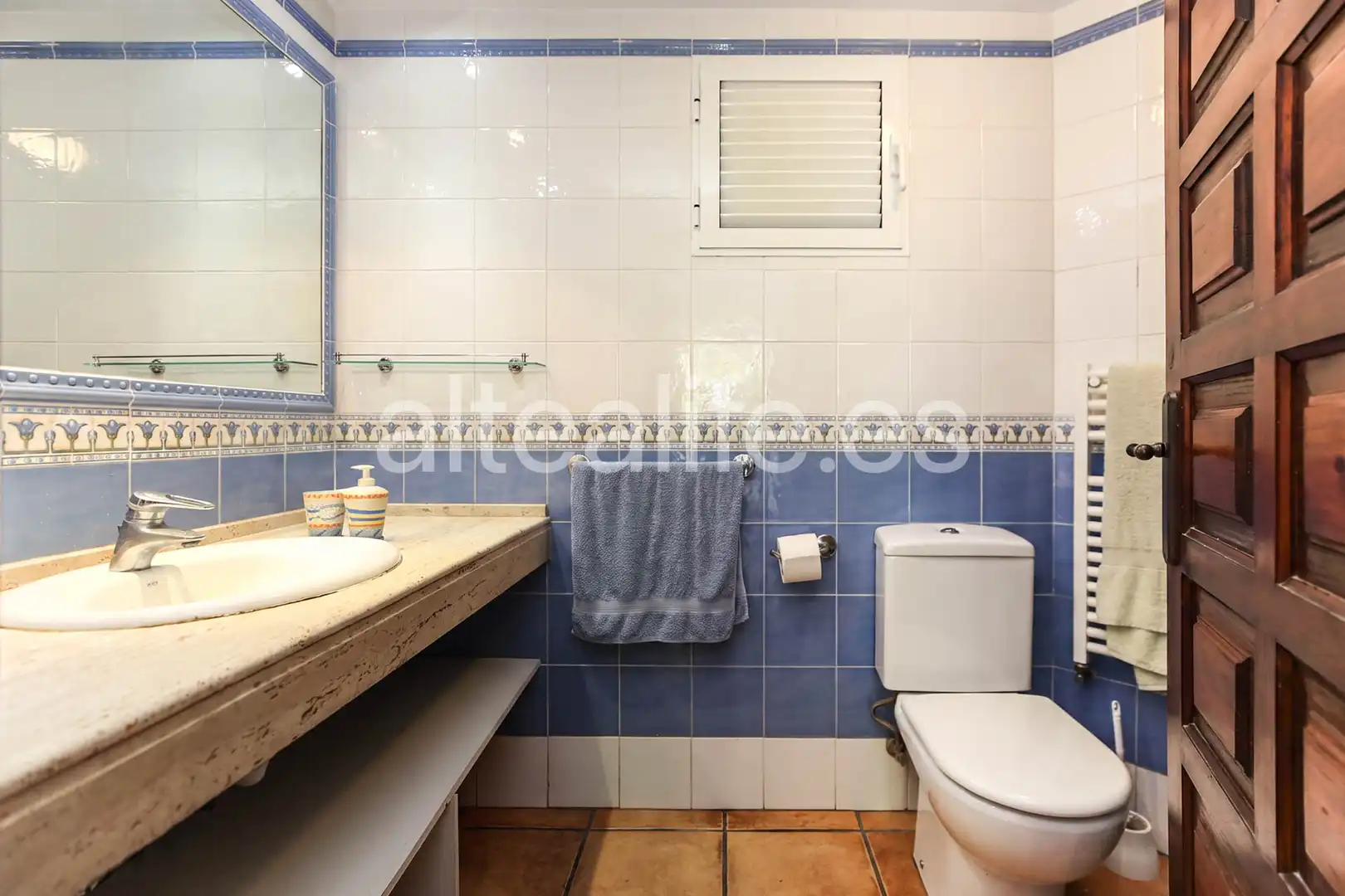 Bany de Apartament de lloguer en Altea amb Calefacció, Terrassa i Moblat