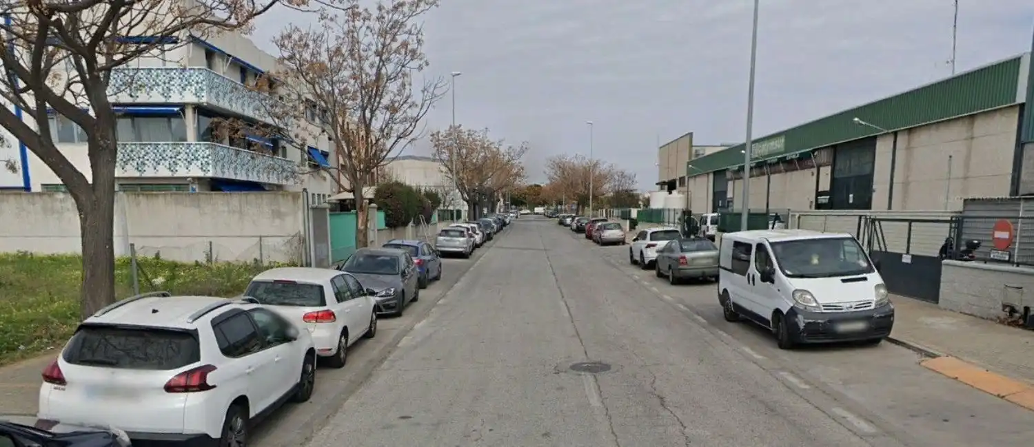 Exterior view of Industrial land for sale in Sevilla