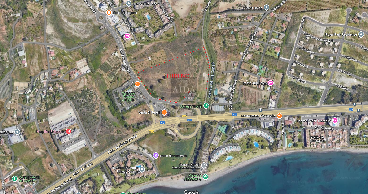 Vista exterior de Finca rústica en venta en Estepona