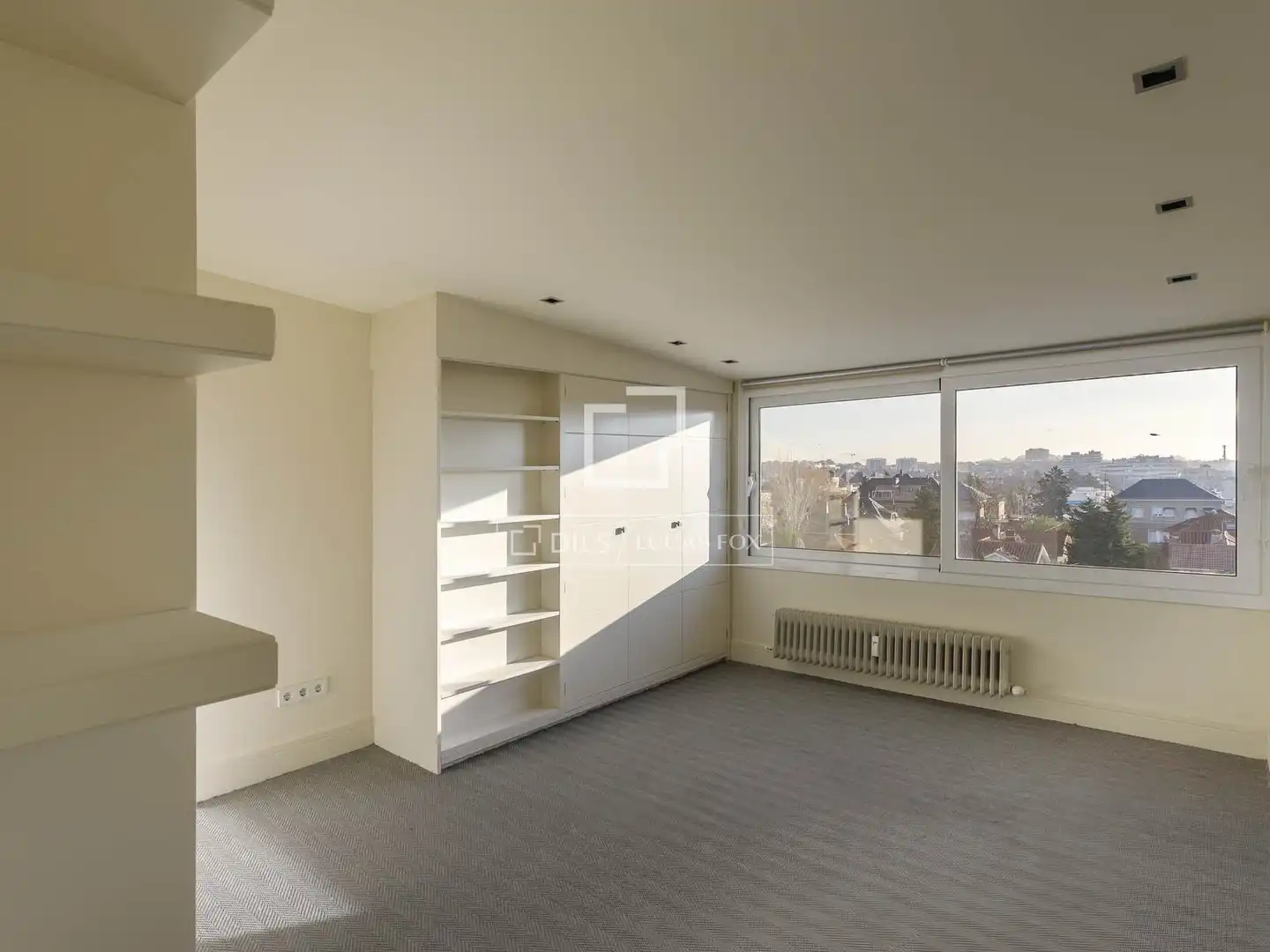 Bedroom of Attic for rent in Madrid  with Air Conditioner, Heating and Private garden