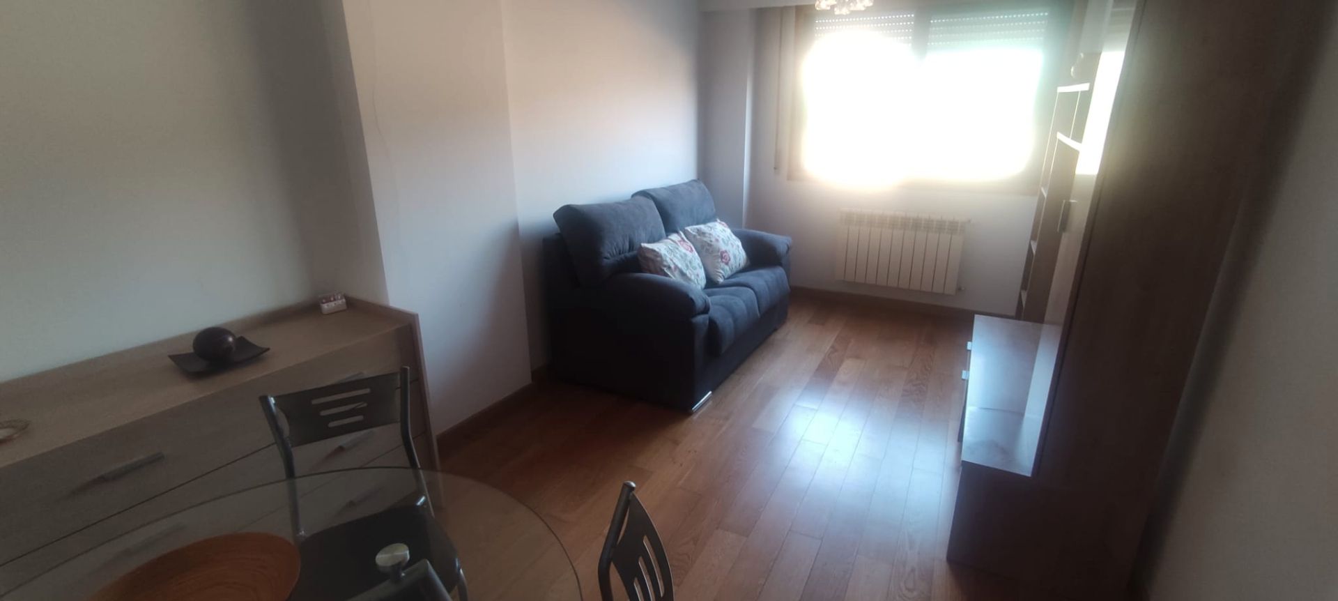 Living room of Flat to rent in Ourense Capital   with Heating, Furnished and Balcony