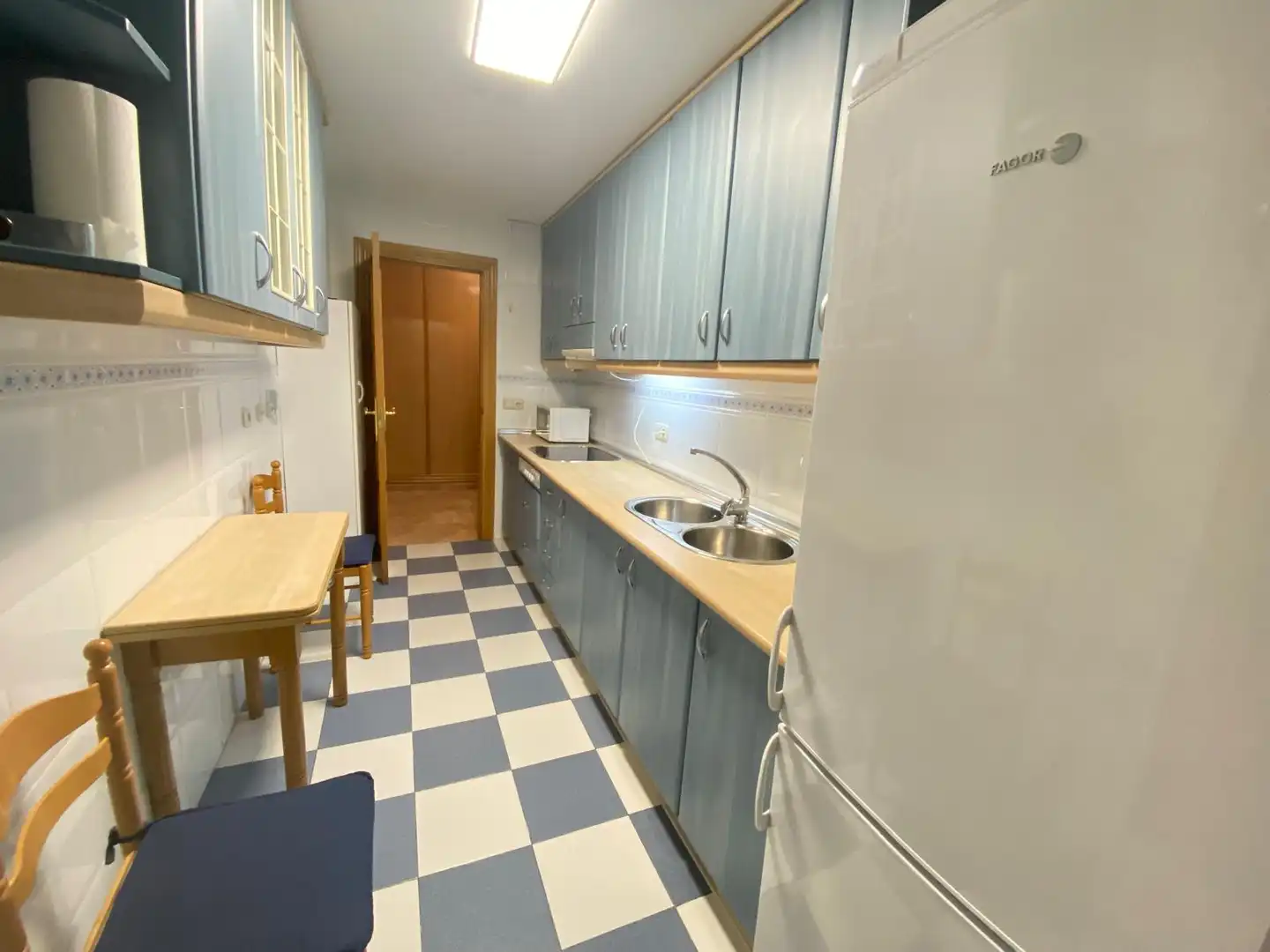 Kitchen of Apartments for rent in Albacete  with Air Conditioner, Heating and Furnished