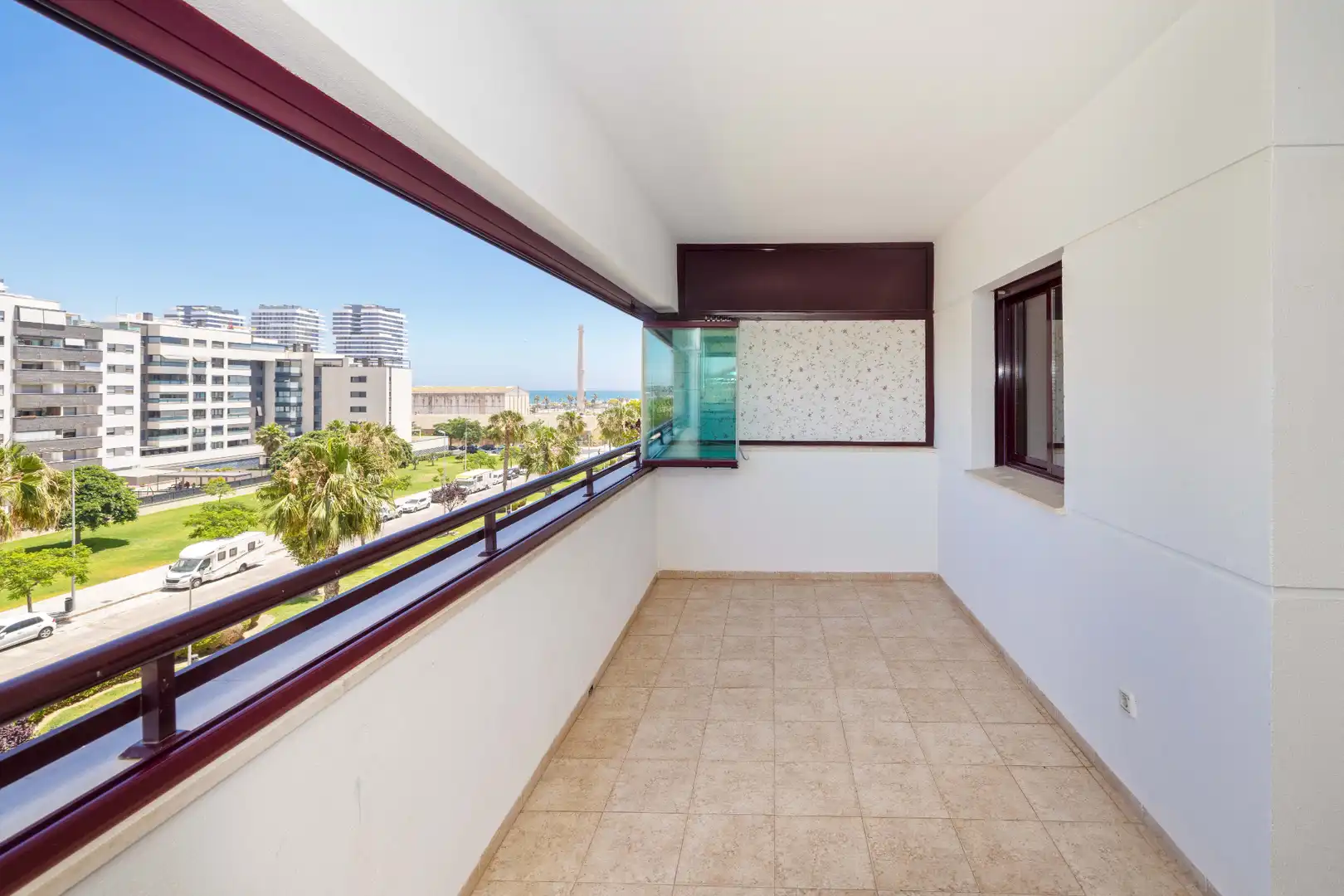 Balcony of Flat for sale in Málaga  with Air Conditioner, Heating and Terrace