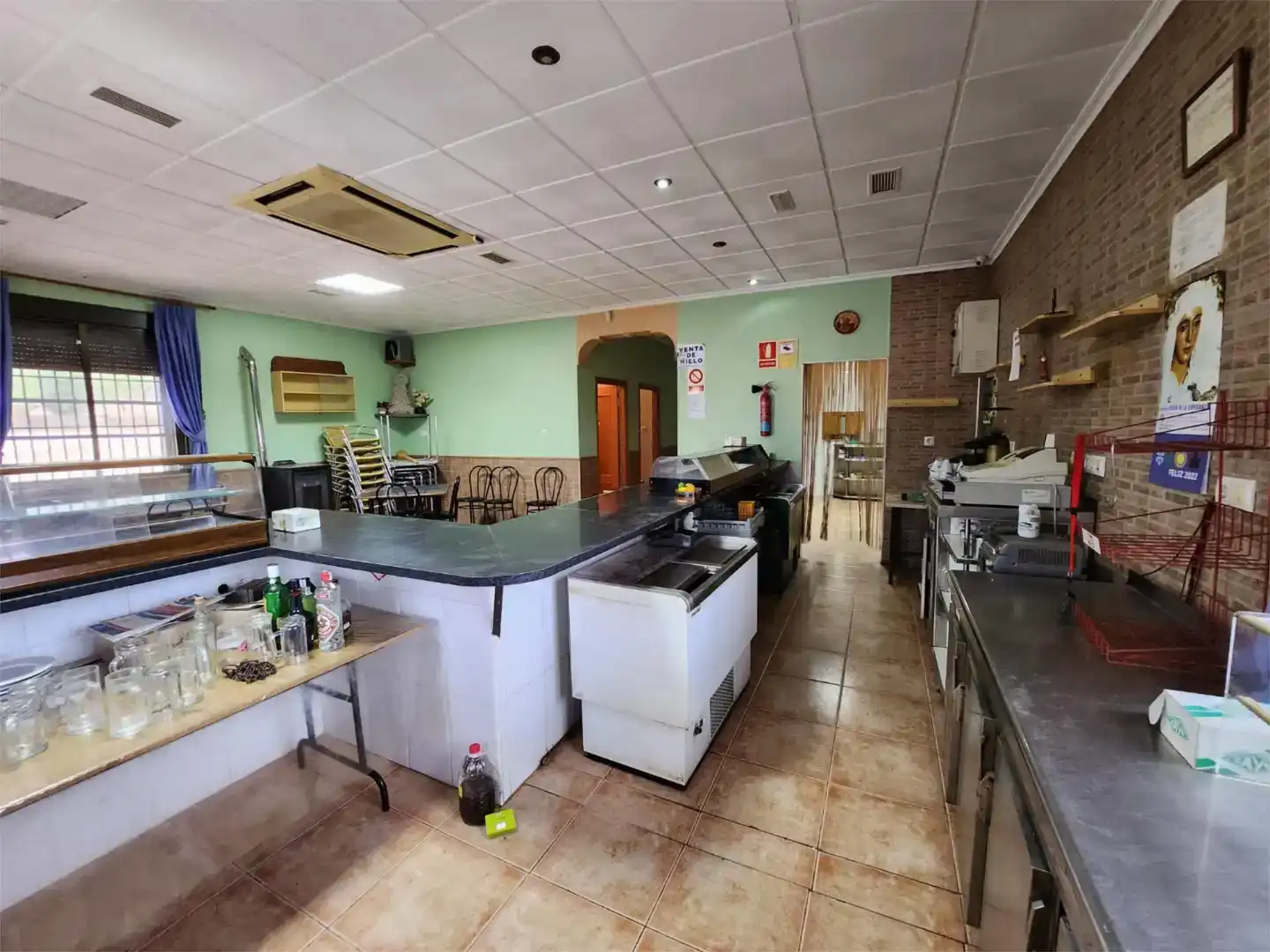 Cuina de Local de lloguer en Abanilla amb Aire condicionat