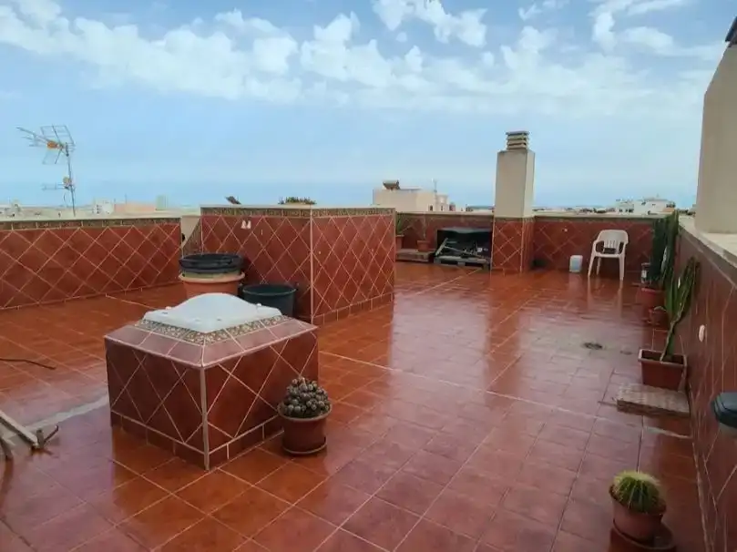 Terrace of Flat for sale in El Ejido  with Air Conditioner and Balcony