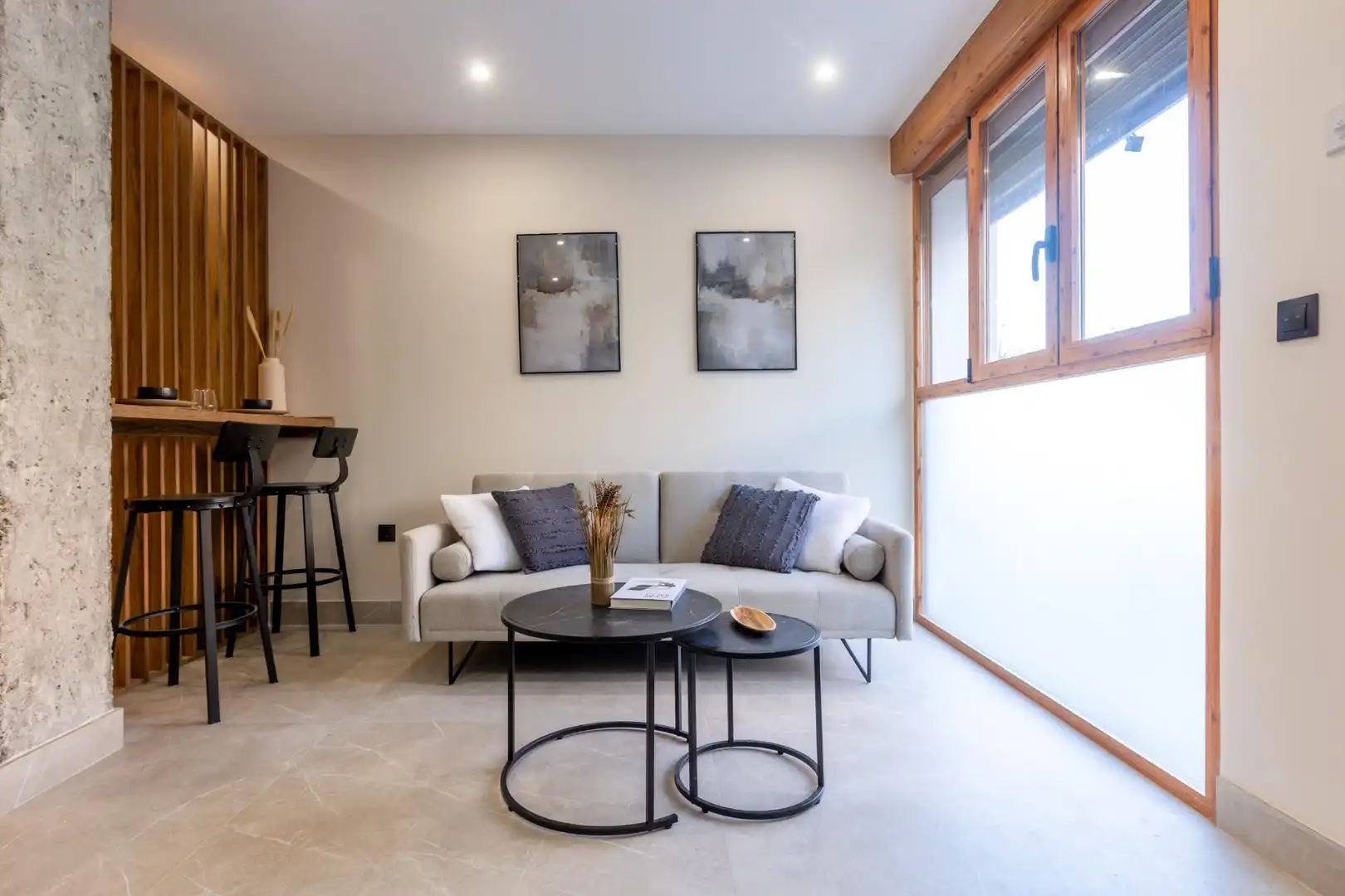 Sala de estar de Loft en venta en Granada con Amueblado