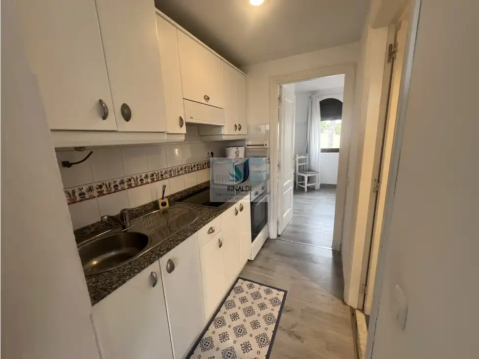 Cuina de Apartament en venda en La Oliva amb Terrassa, Piscina i Moblat
