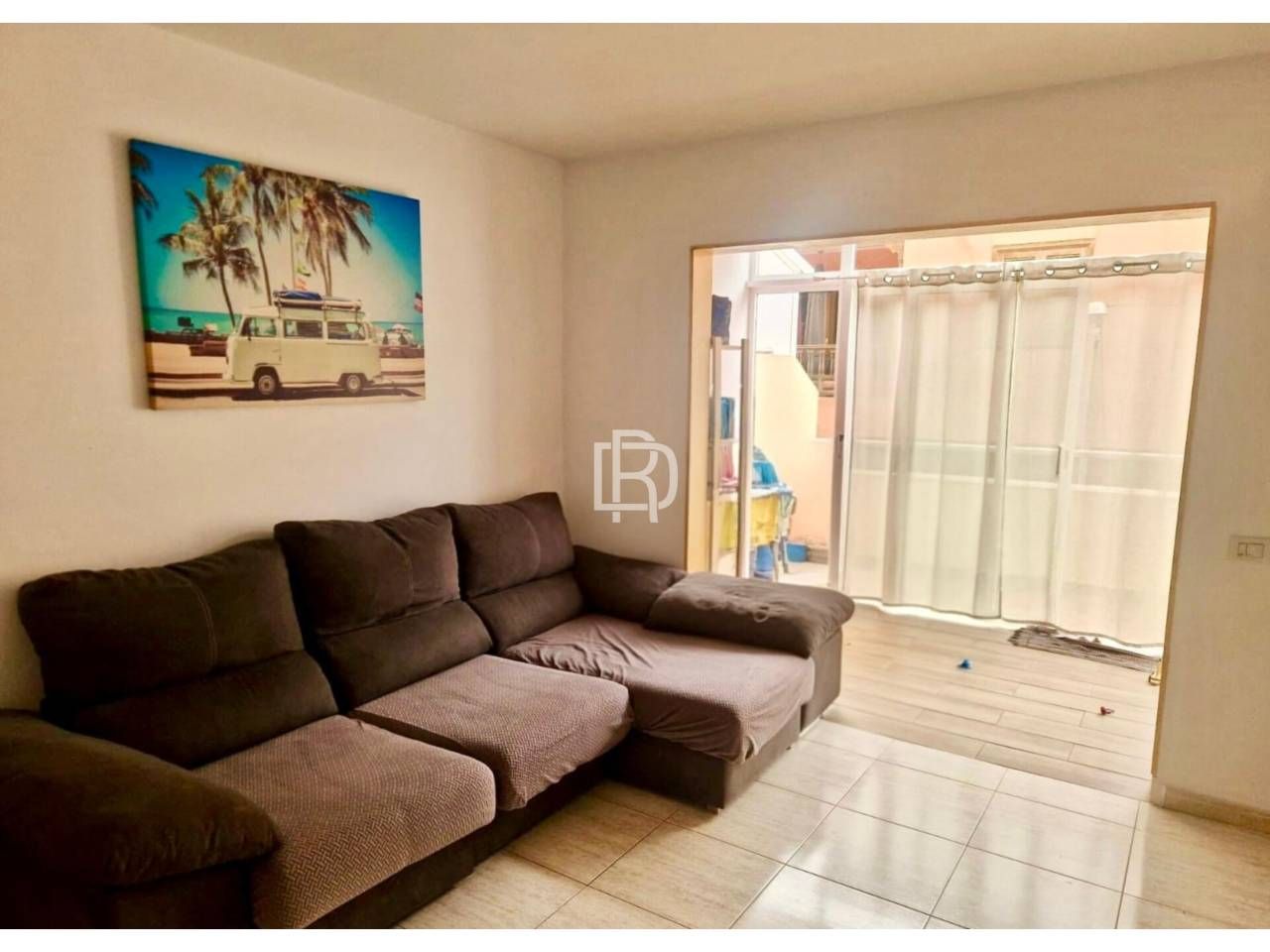 Living room of Flat for sale in La Victoria de Acentejo  with Furnished and Balcony