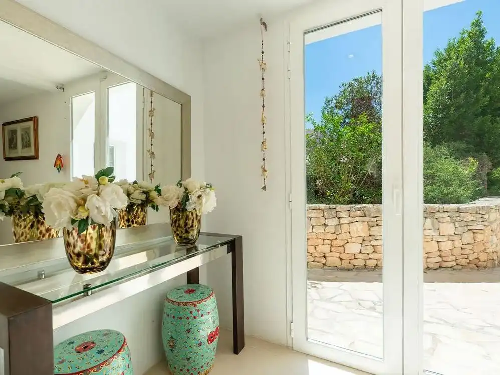 Casa o chalet de alquiler en Santa Eulària des Riu con Jardín privado, Parquet y Terraza