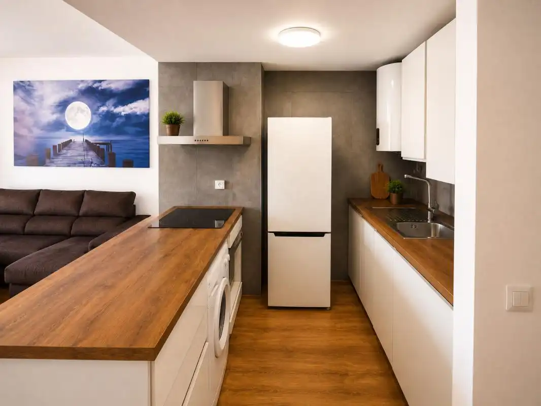 Kitchen of Flat for sale in Torremolinos  with Air Conditioner, Heating and Swimming Pool