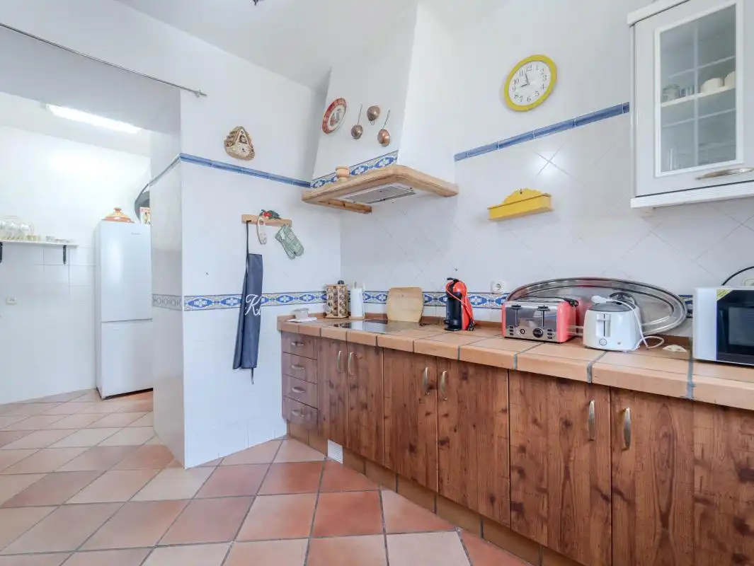 Cocina de Finca rústica en venta en Antequera con Aire acondicionado, Calefacción y Jardín privado