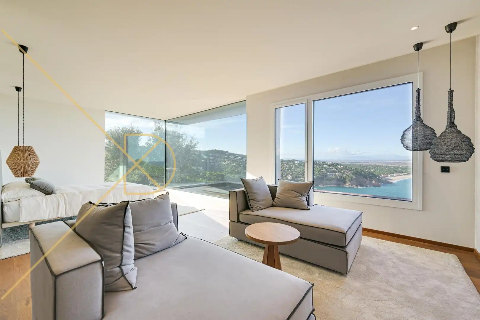Sala de estar de Casa o chalet en venta en Begur con Aire acondicionado, Calefacción y Terraza