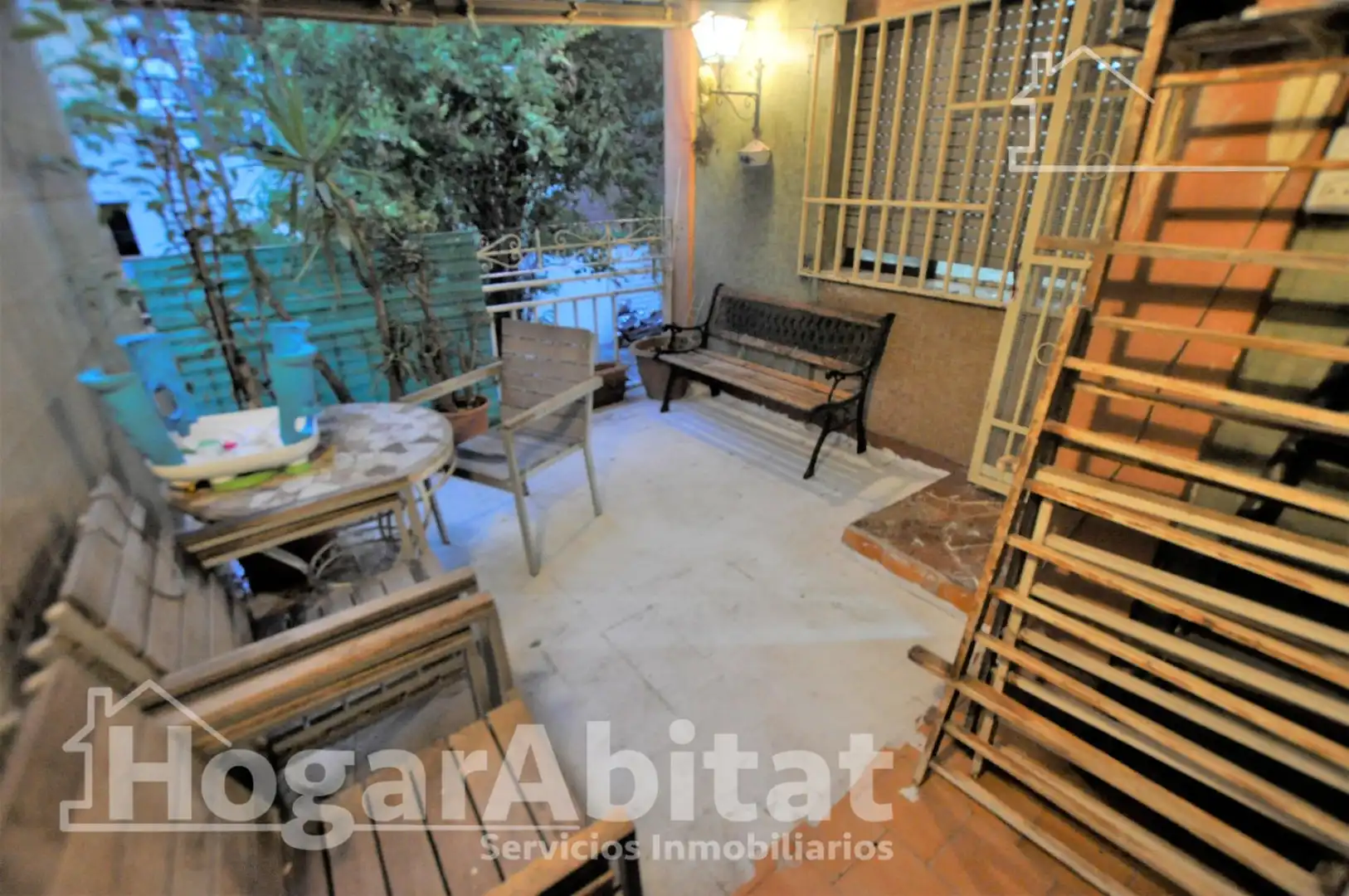 Garden of Flat for sale in Valencia  with Air Conditioner, Heating and Terrace