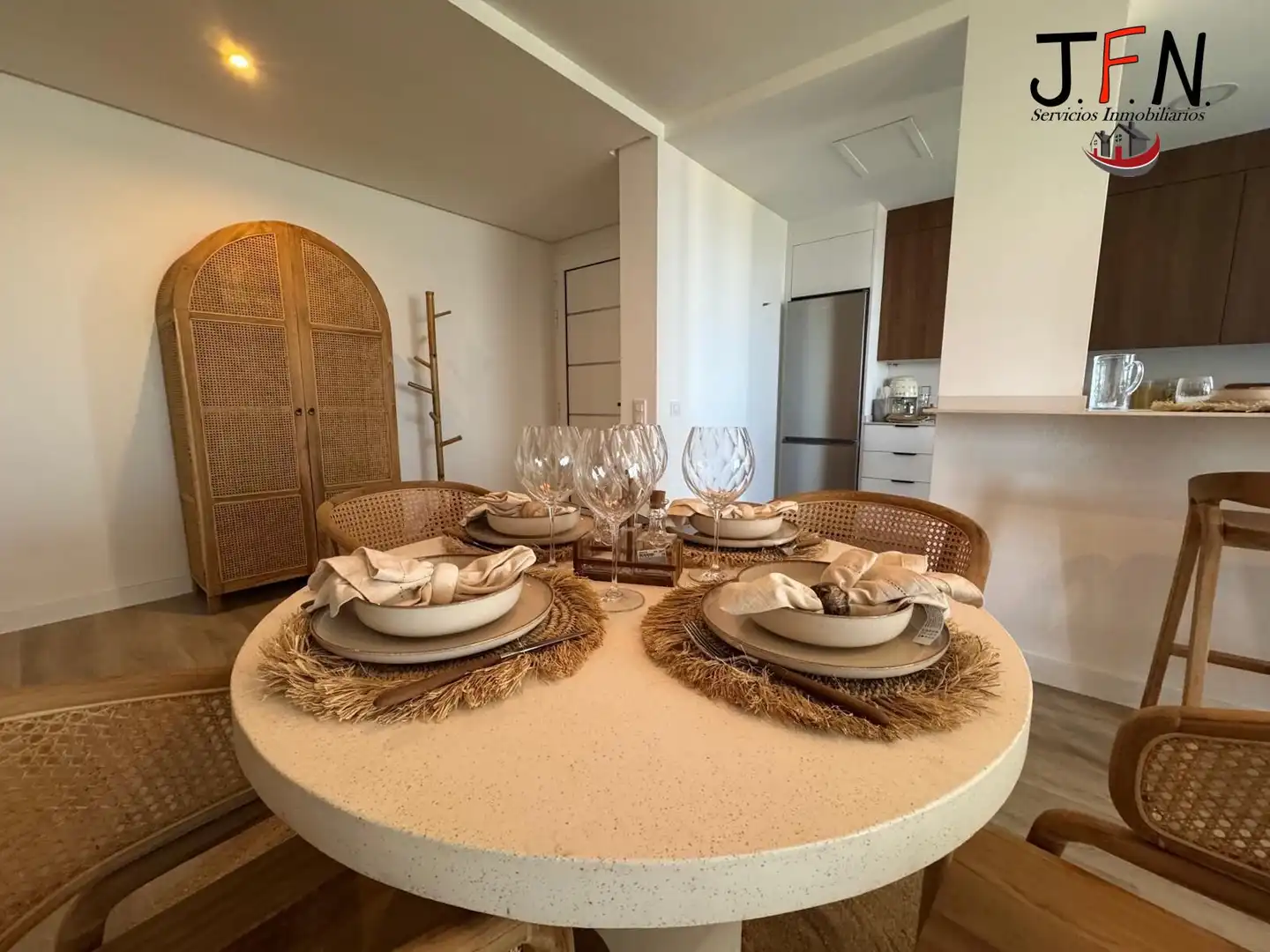 Comedor de Apartamento en venta en Antigua con Jardín privado, Terraza y Balcón