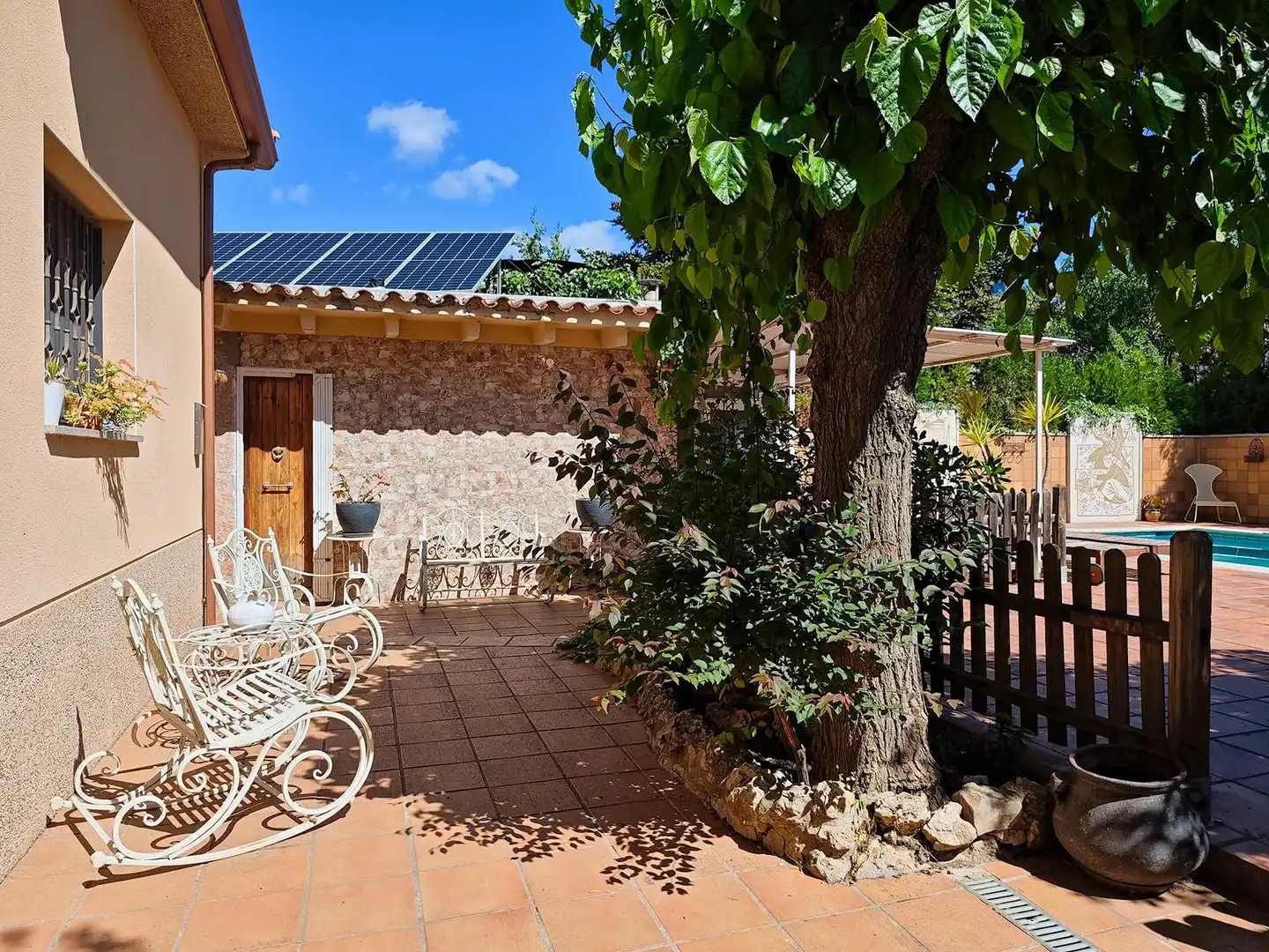 Terraza de Casa o chalet en venta en Collbató con Calefacción, Jardín privado y Piscina