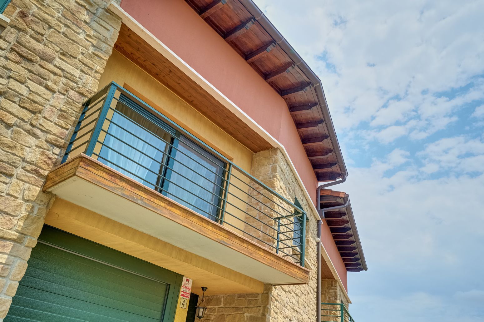 Exterior view of House or chalet for sale in Aranguren  with Heating, Parquet flooring and Terrace