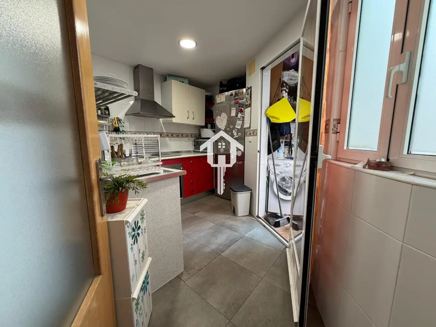 Kitchen of Flat for sale in Alicante / Alacant  with Air Conditioner, Storage room and Balcony