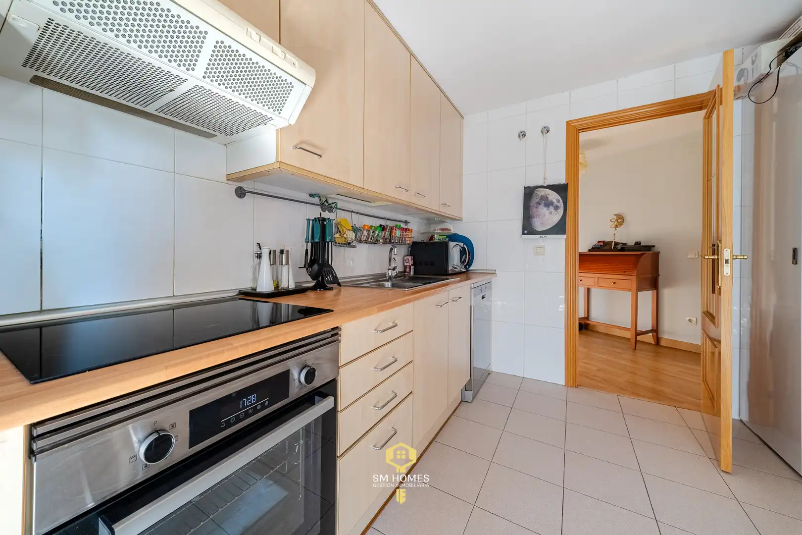 Küche von Wohnung zum Verkauf in Coslada mit Klimaanlage, Heizung und Terrasse