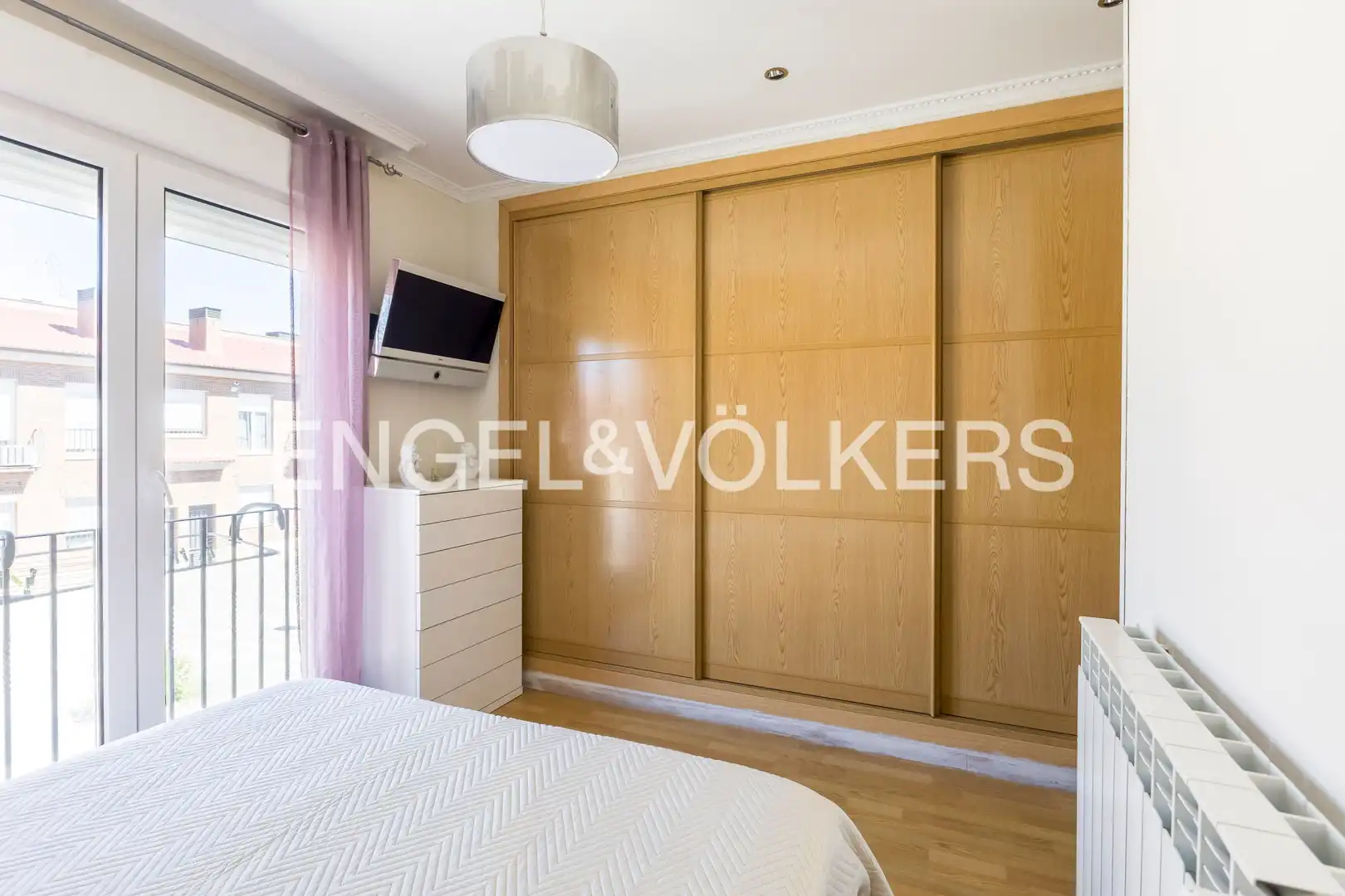 Bedroom of Flat for sale in Meco  with Air Conditioner, Heating and Parquet flooring