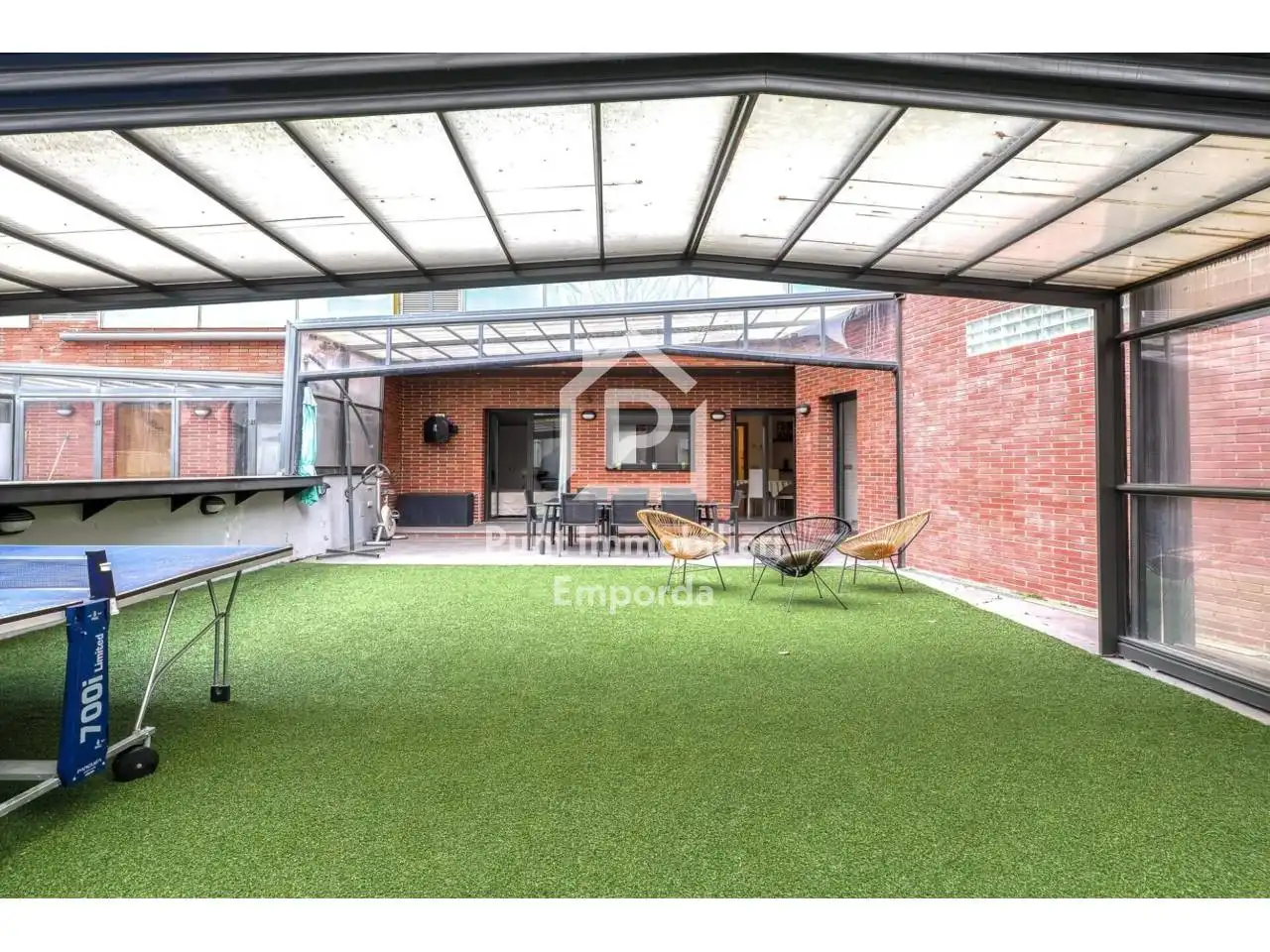 Terrace of Flat for sale in Figueres  with Air Conditioner, Heating and Private garden