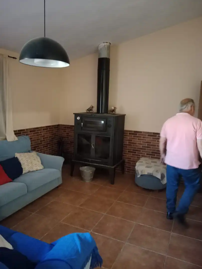 Sala d'estar de Finca rústica en venda en Velefique amb Moblat