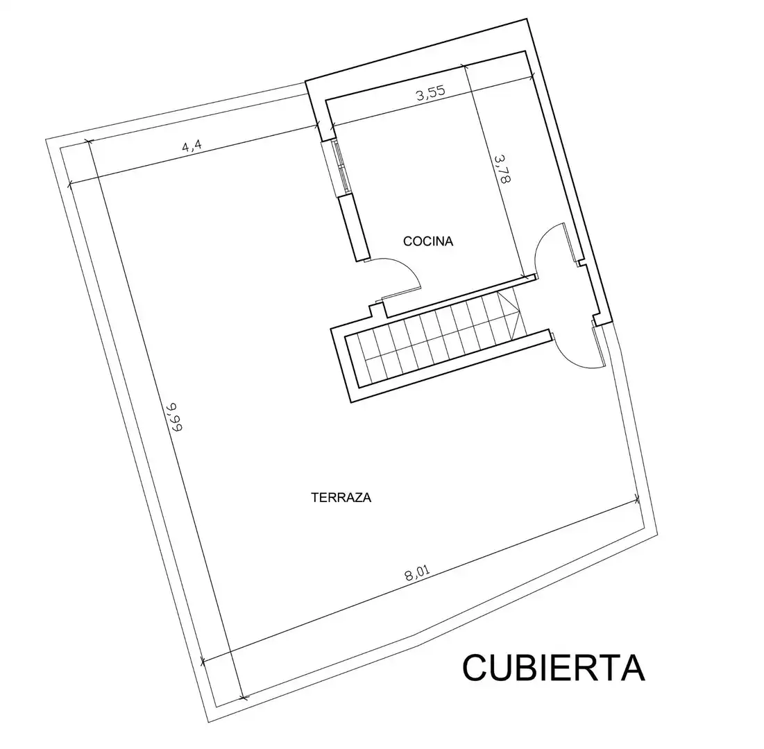 Casa adosada en venta en Lorca