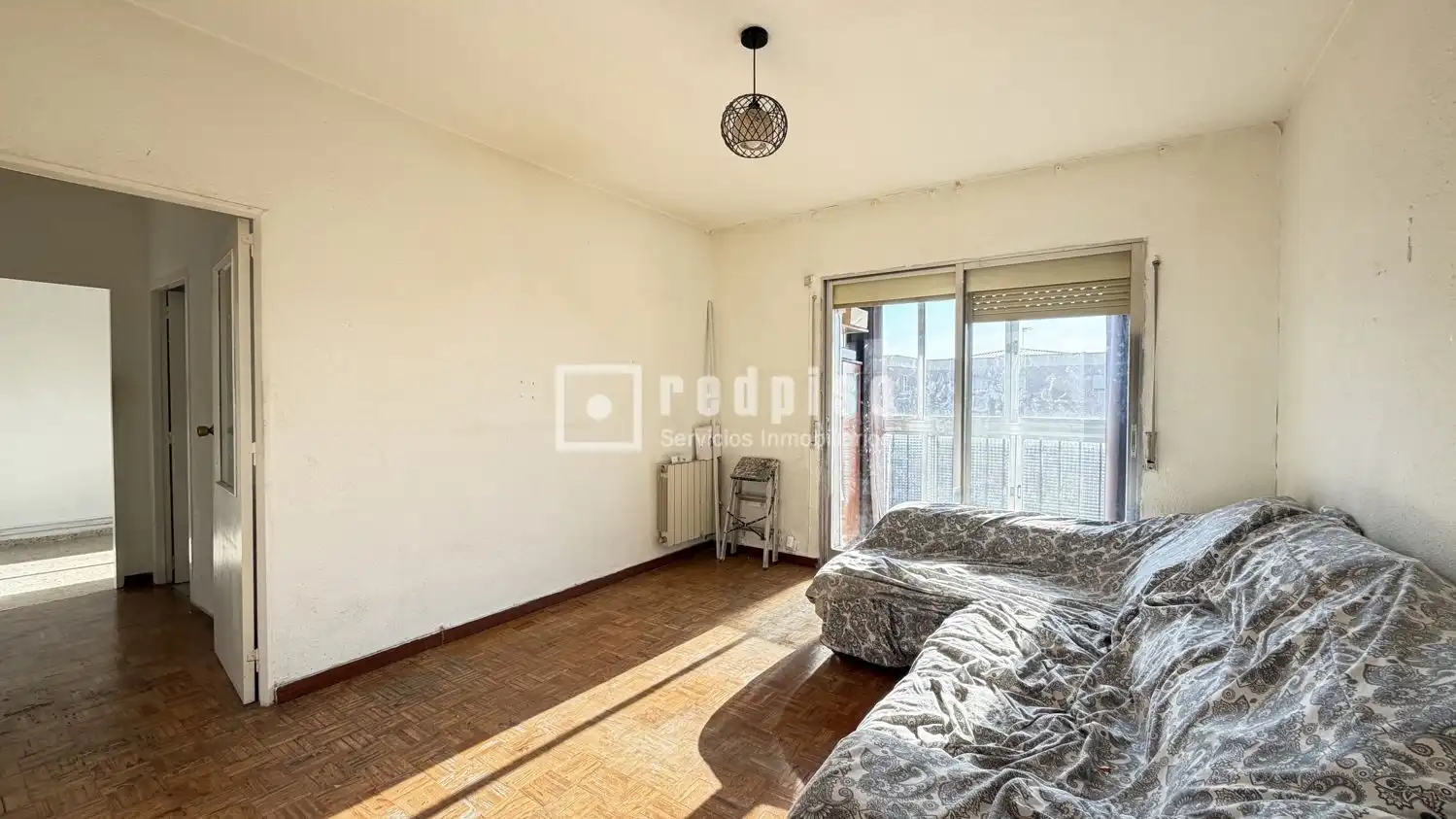 Bedroom of Flat for sale in Leganés  with Heating, Parquet flooring and Terrace