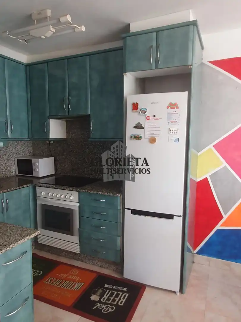 Kitchen of Flat for sale in Vigo   with Heating, Parquet flooring and Storage room