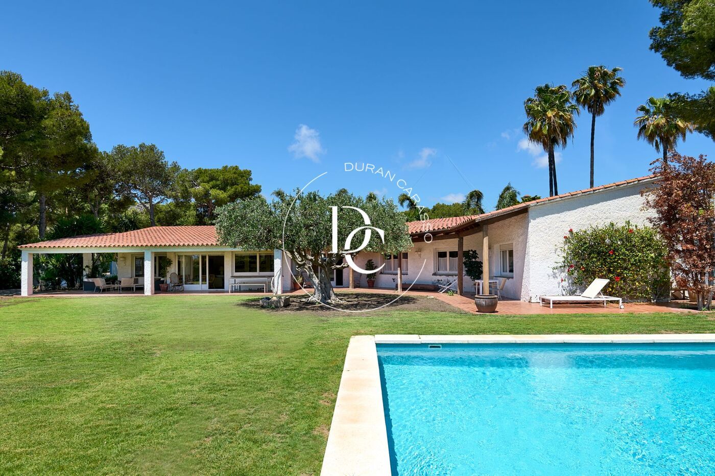 Vista exterior de Casa o xalet en venda en Sitges amb Calefacció i Jardí privat
